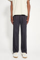 TRES BIEN ATELJÉ Paneled Suit Trouser Grey Stripe