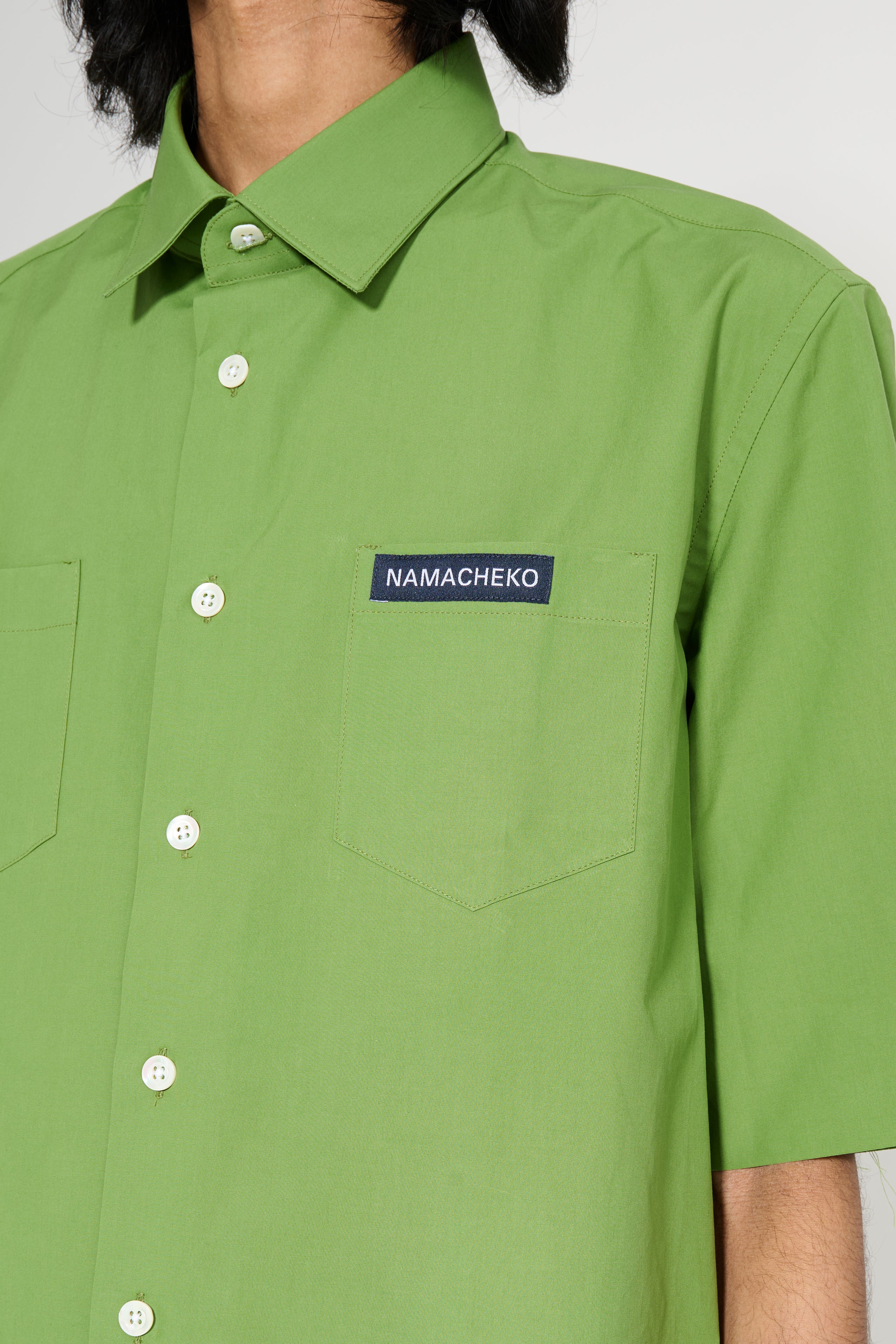 Namacheko Short Sleeve Guardia Shirt Grass Green