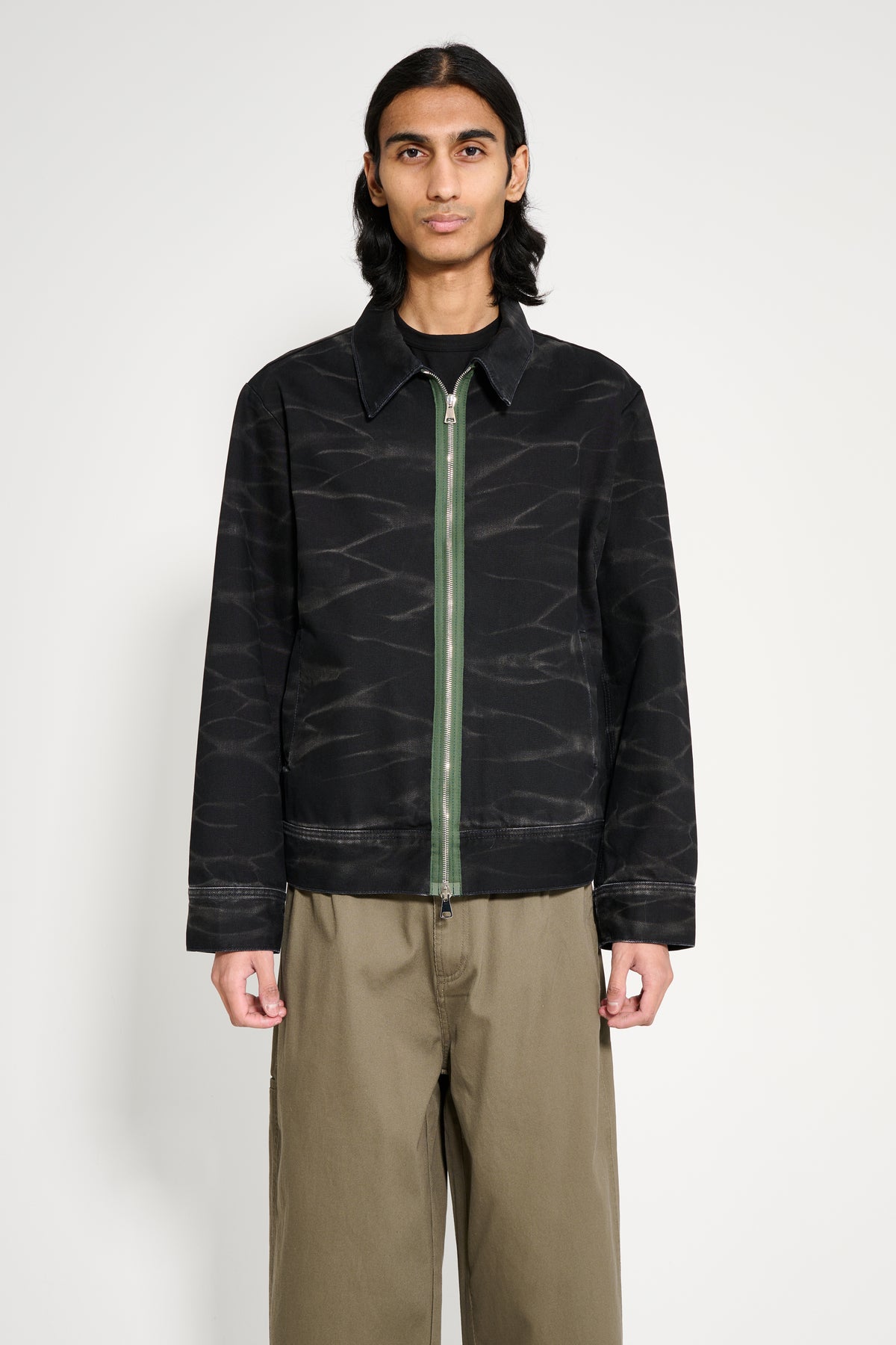 Namacheko Zebra Denim Jacket Washed Black – Très Bien