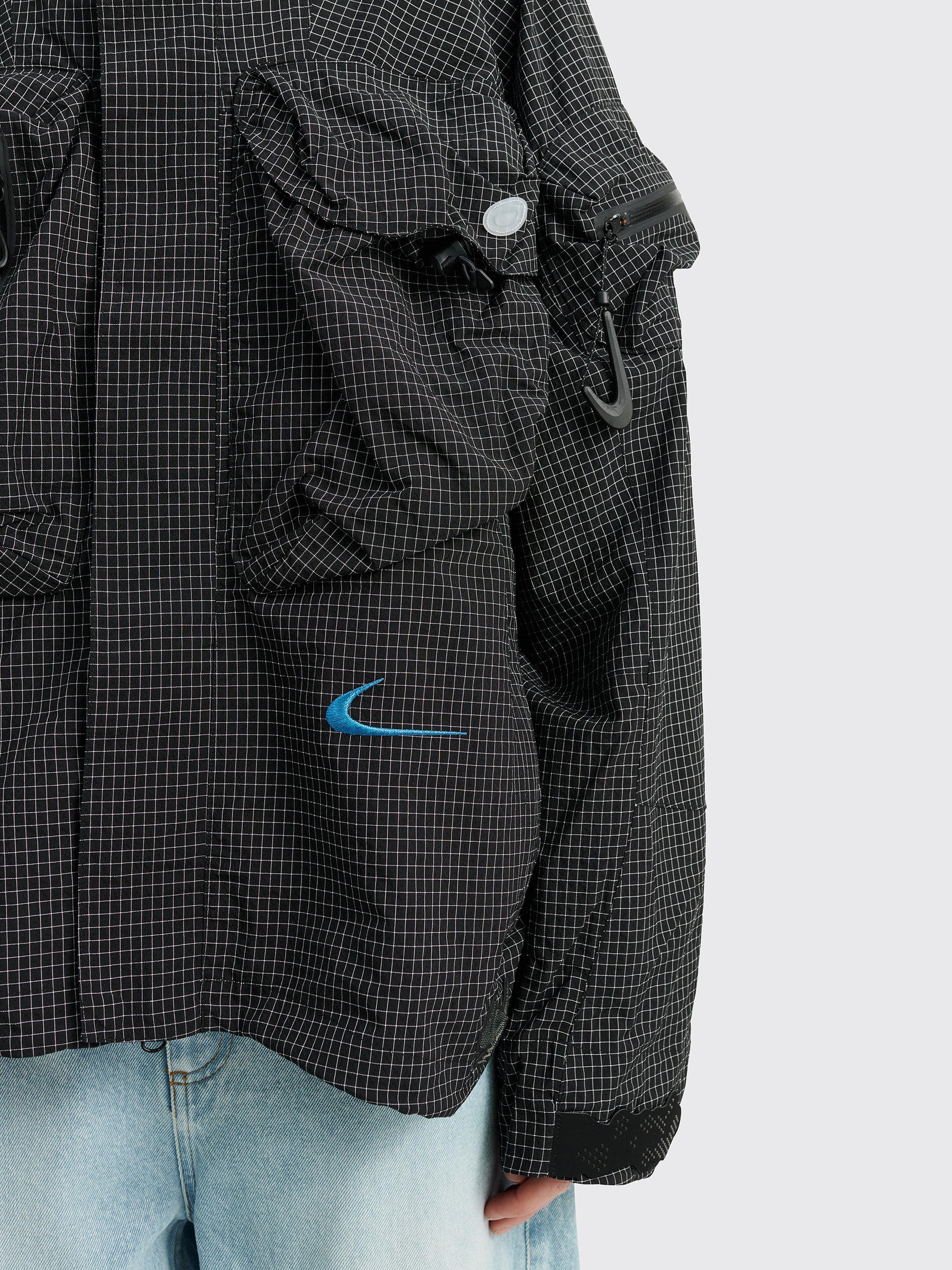 Nike x Off-White Nylon Ripstop Jacket Black