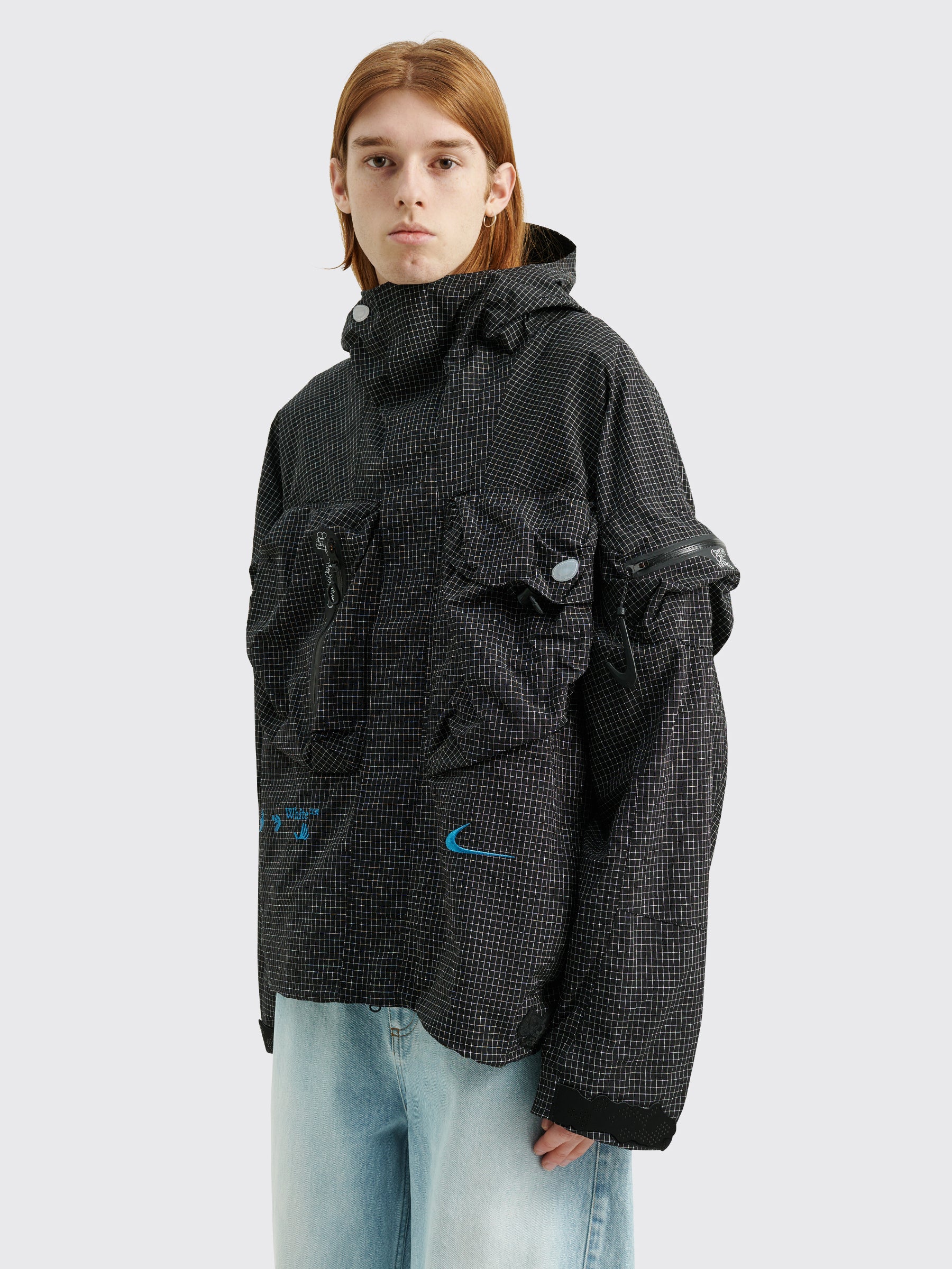 Nike x Off-White Nylon Ripstop Jacket Black