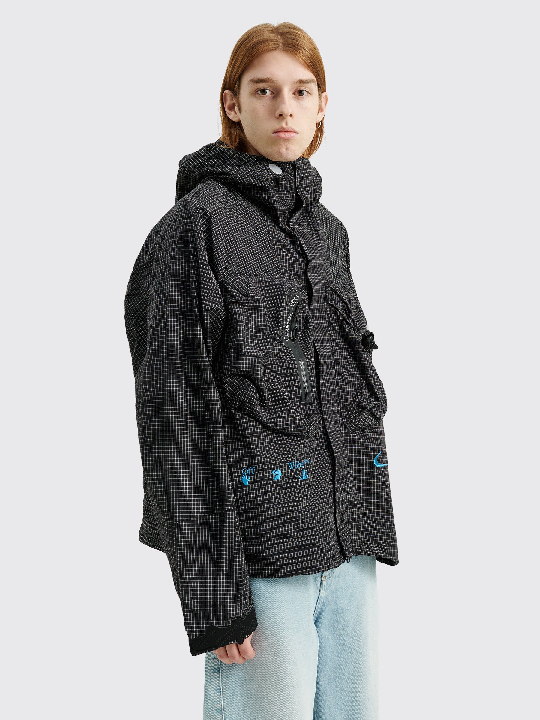 Nike x Off-White Nylon Ripstop Jacket Black