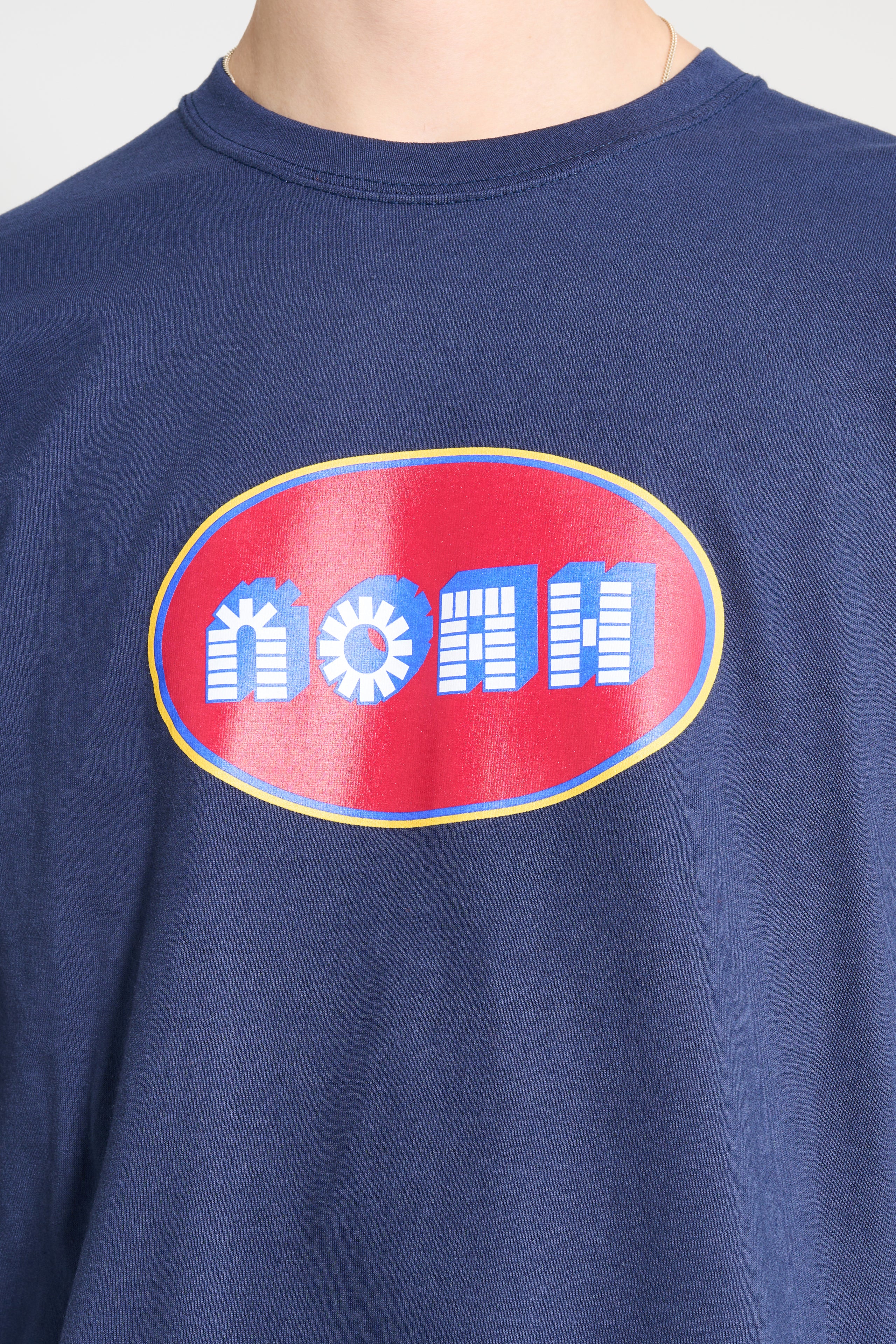 Noah Cavity Tee Navy