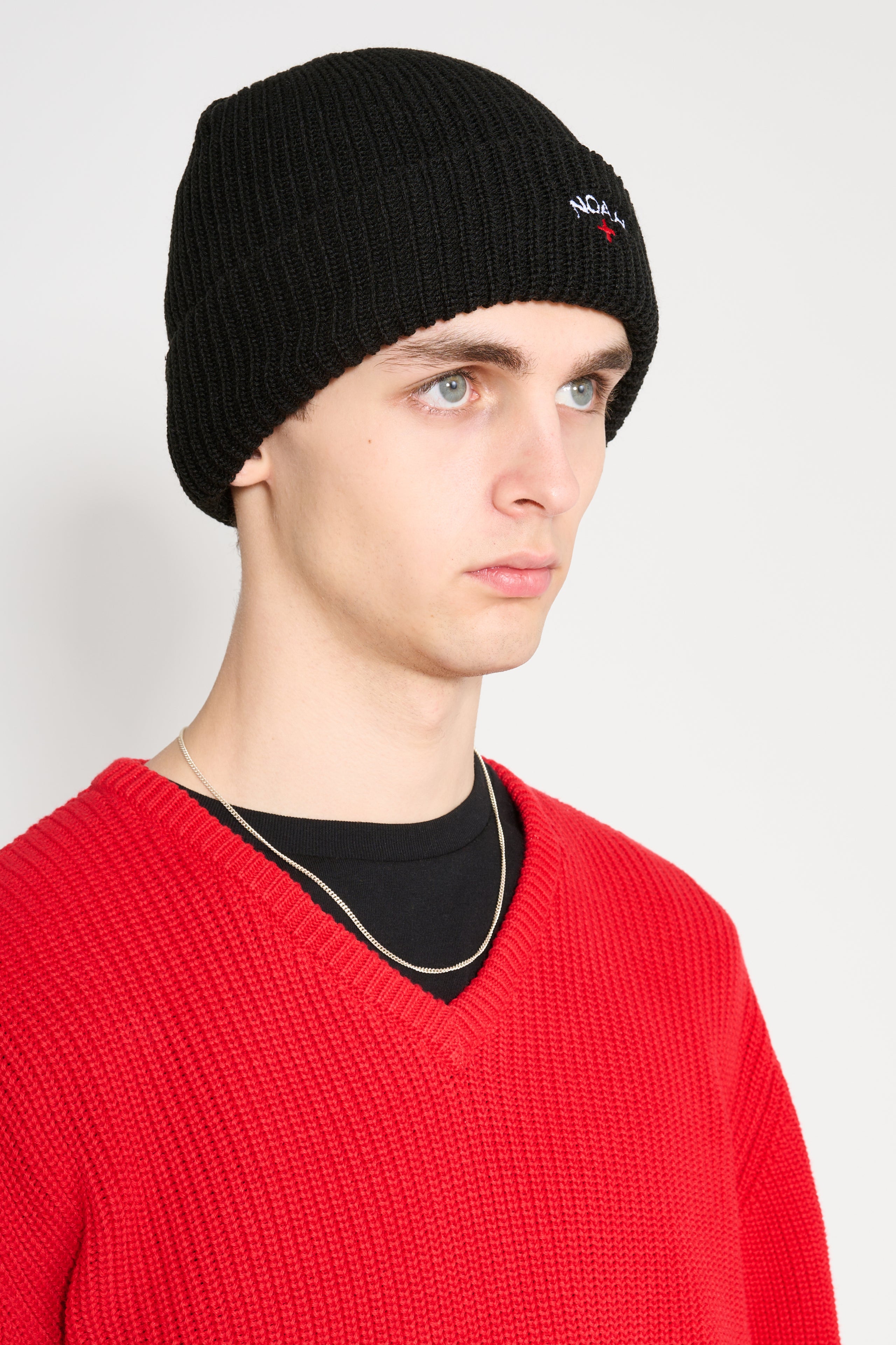 Noah Core Logo Beanie Black