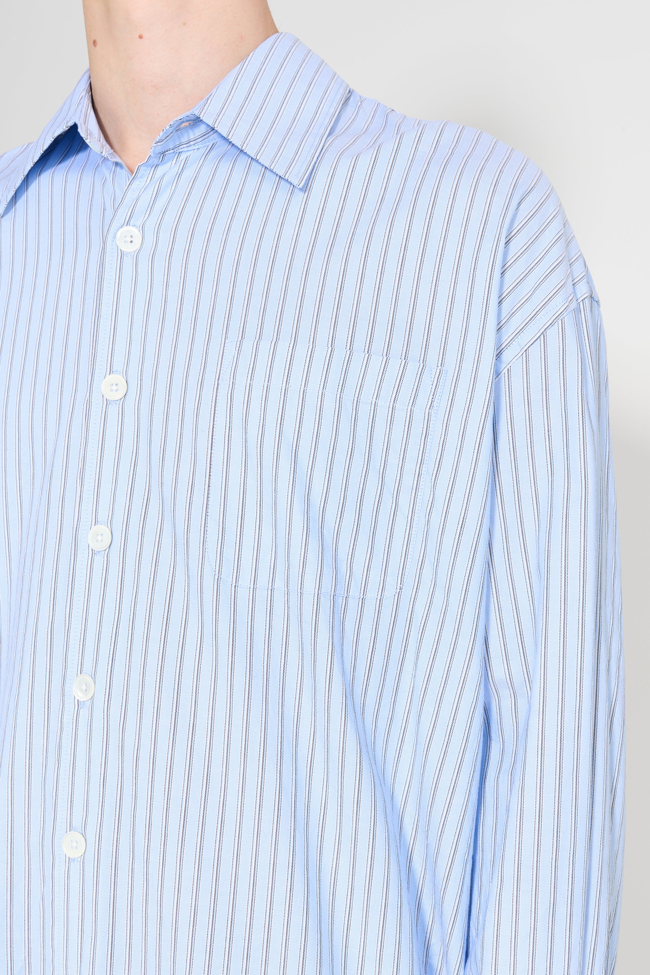 Our Legacy Borrowed Shirt Big Daddy Stripe Oxford