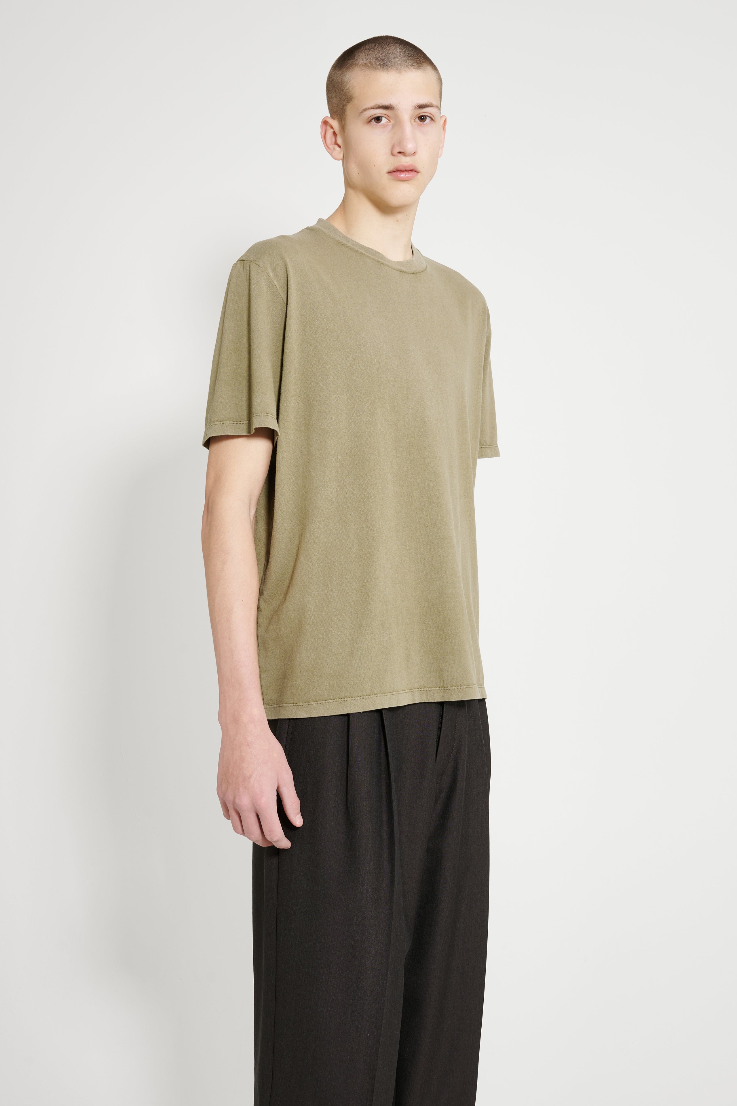 Our Legacy Box T-shirt Cavalry Olive Legacy Jersey