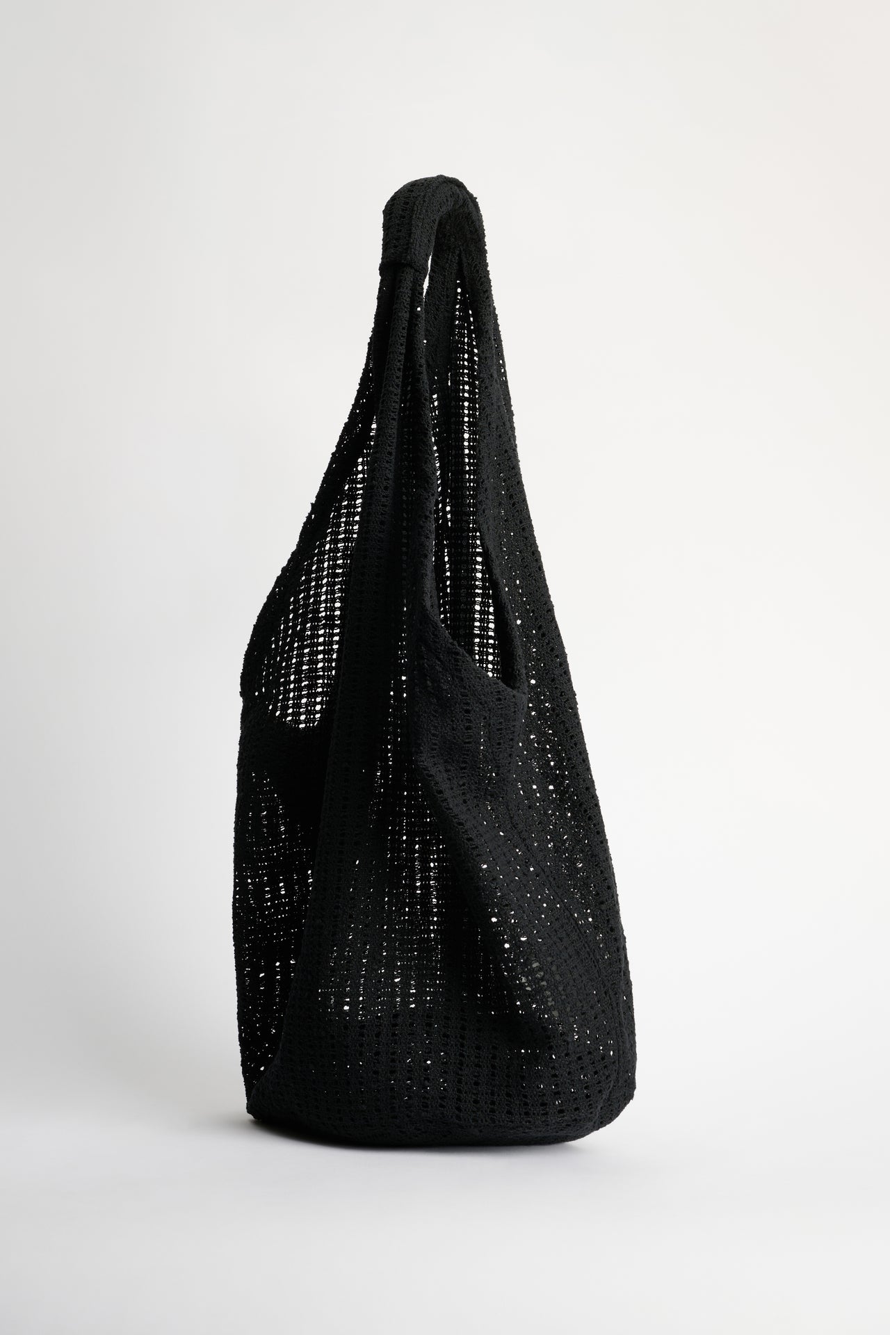 Our Legacy Drip Bag Black Romantic Crochet