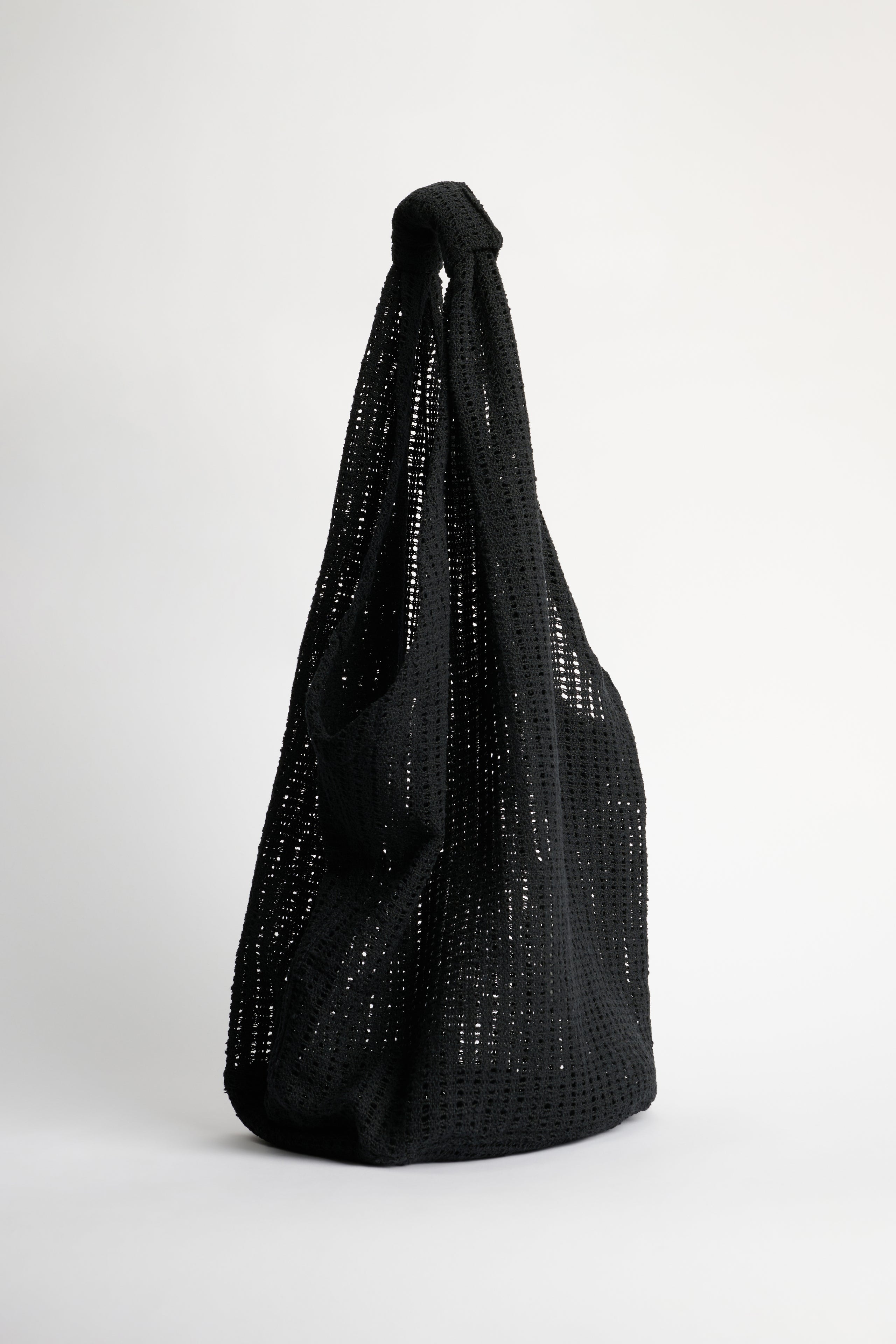 Our Legacy Drip Bag Black Romantic Crochet