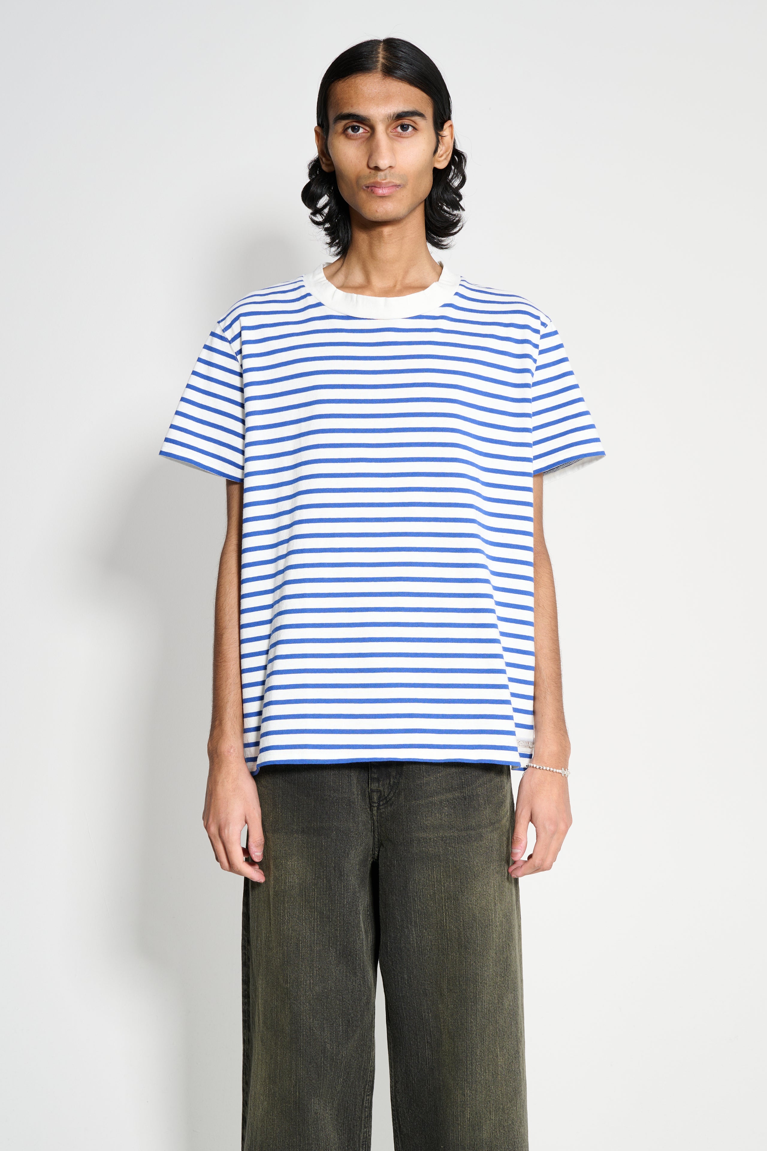 Our Legacy Bliss T-shirt Genova Stripe Rough Cotton