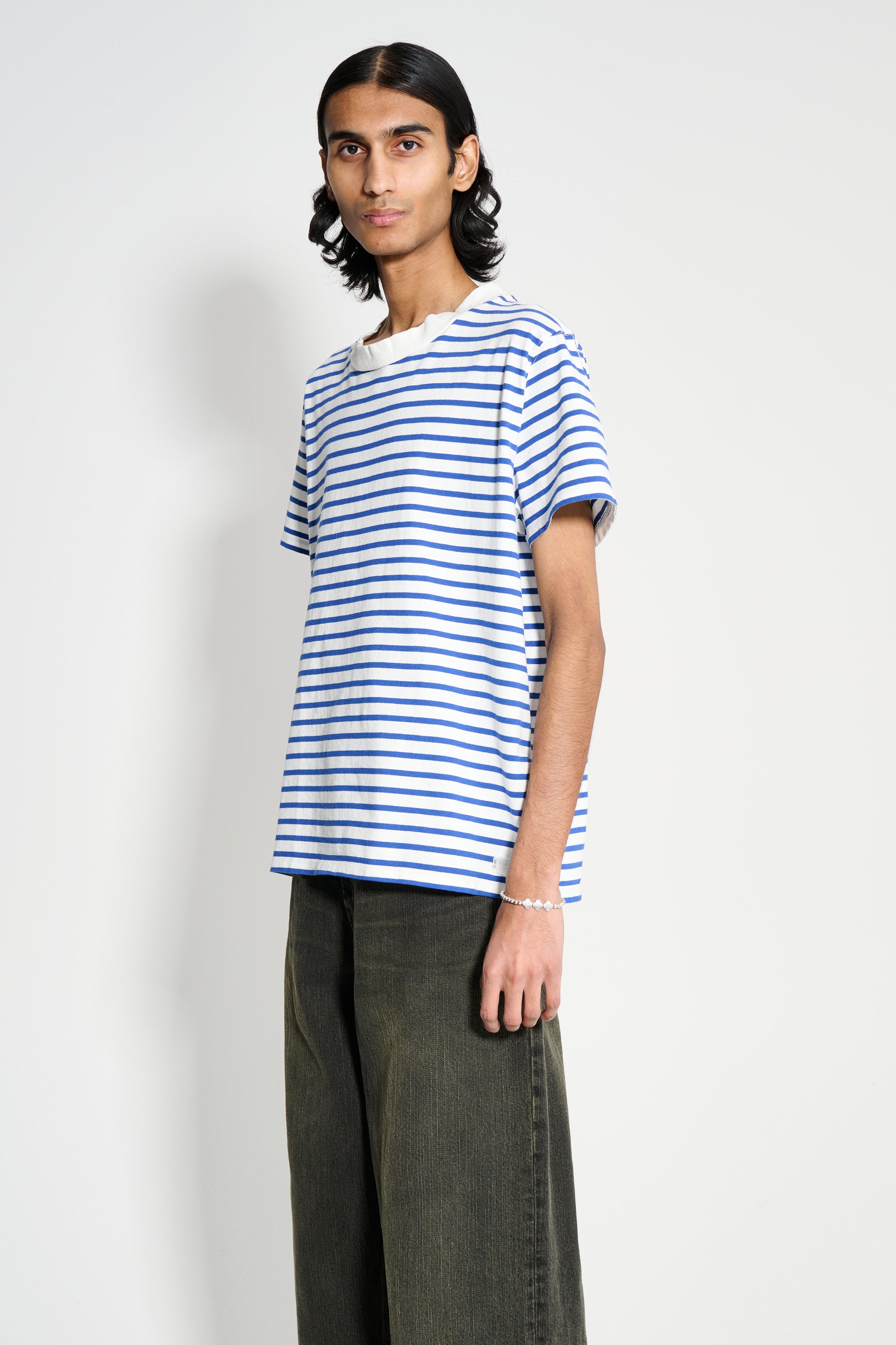 Our Legacy Bliss T-shirt Genova Stripe Rough Cotton