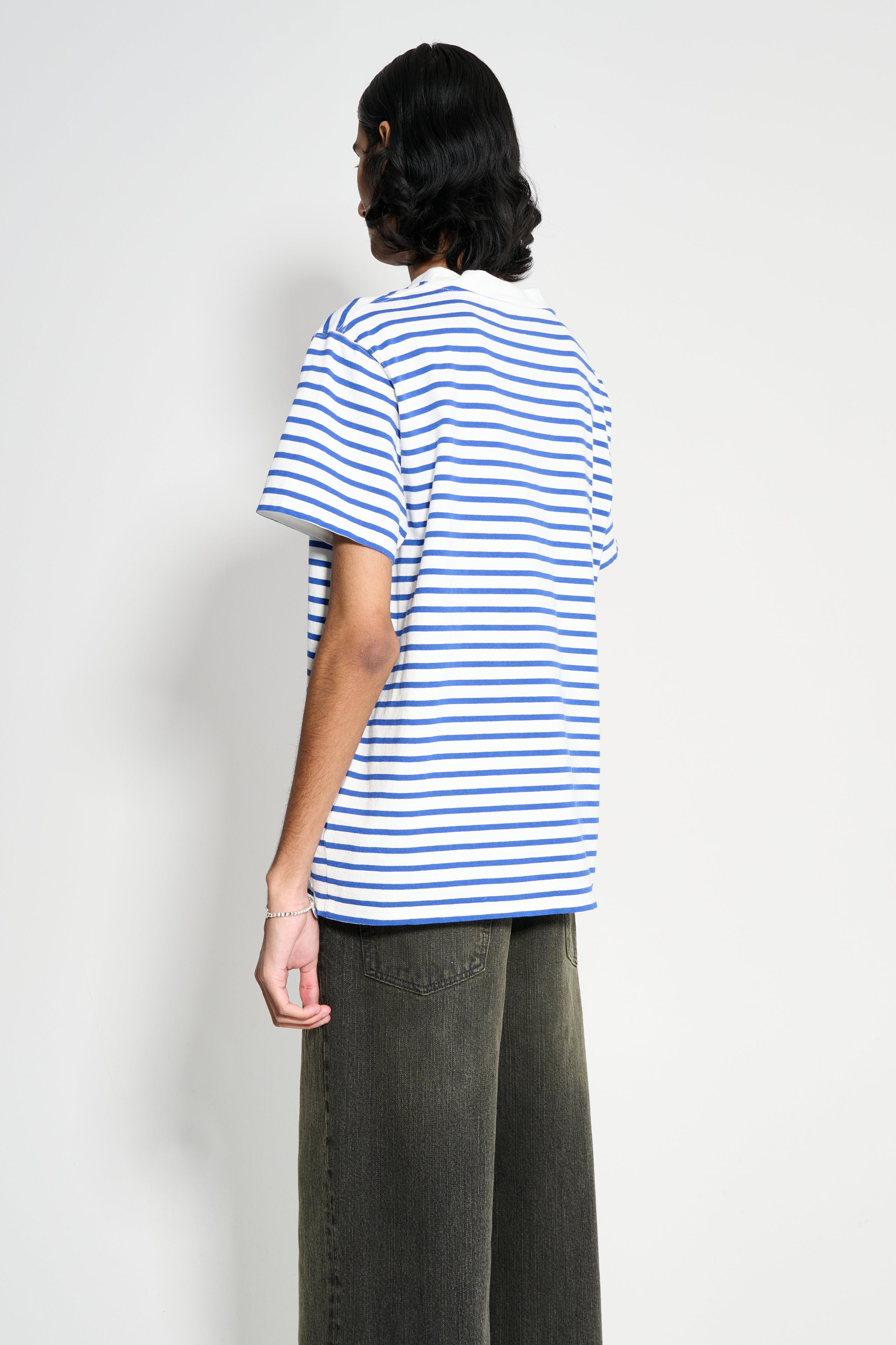 Our Legacy Bliss T-shirt Genova Stripe Rough Cotton