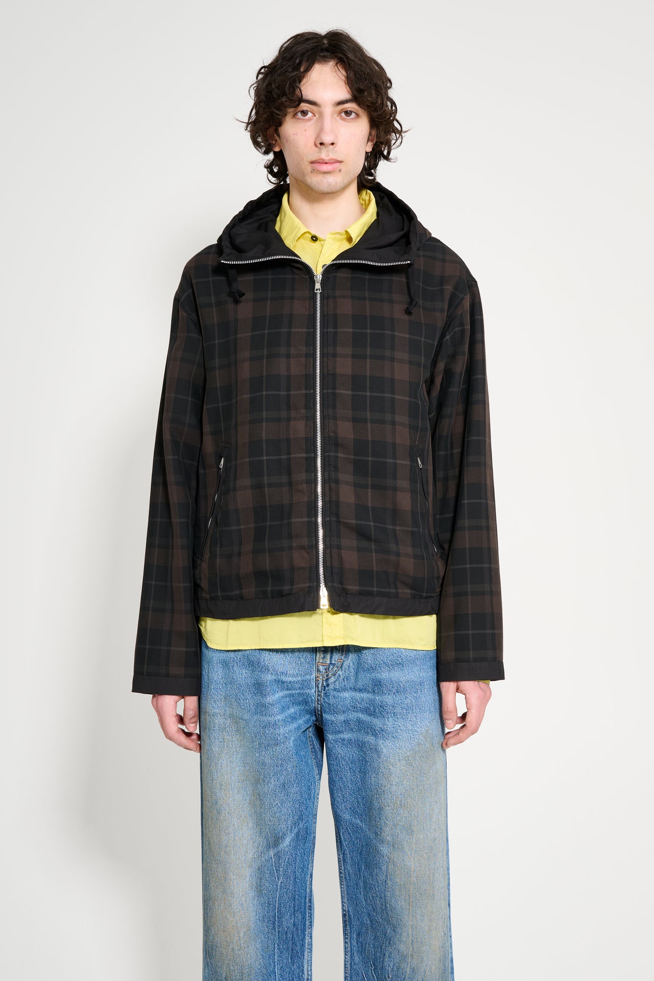 Our Legacy Riviera Jacket Black Shadow Check