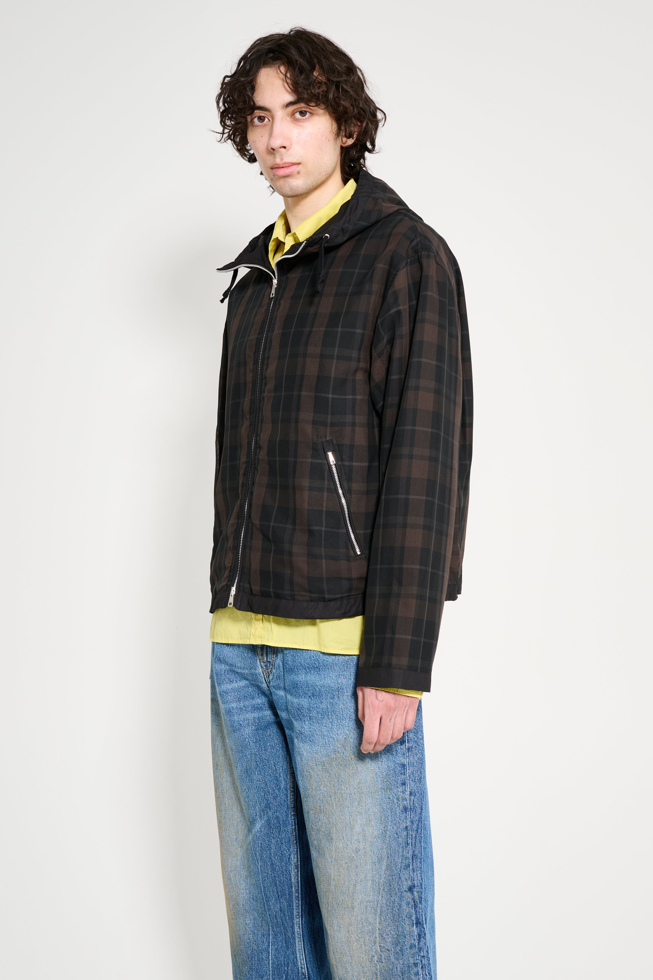 Our Legacy Riviera Jacket Black Shadow Check