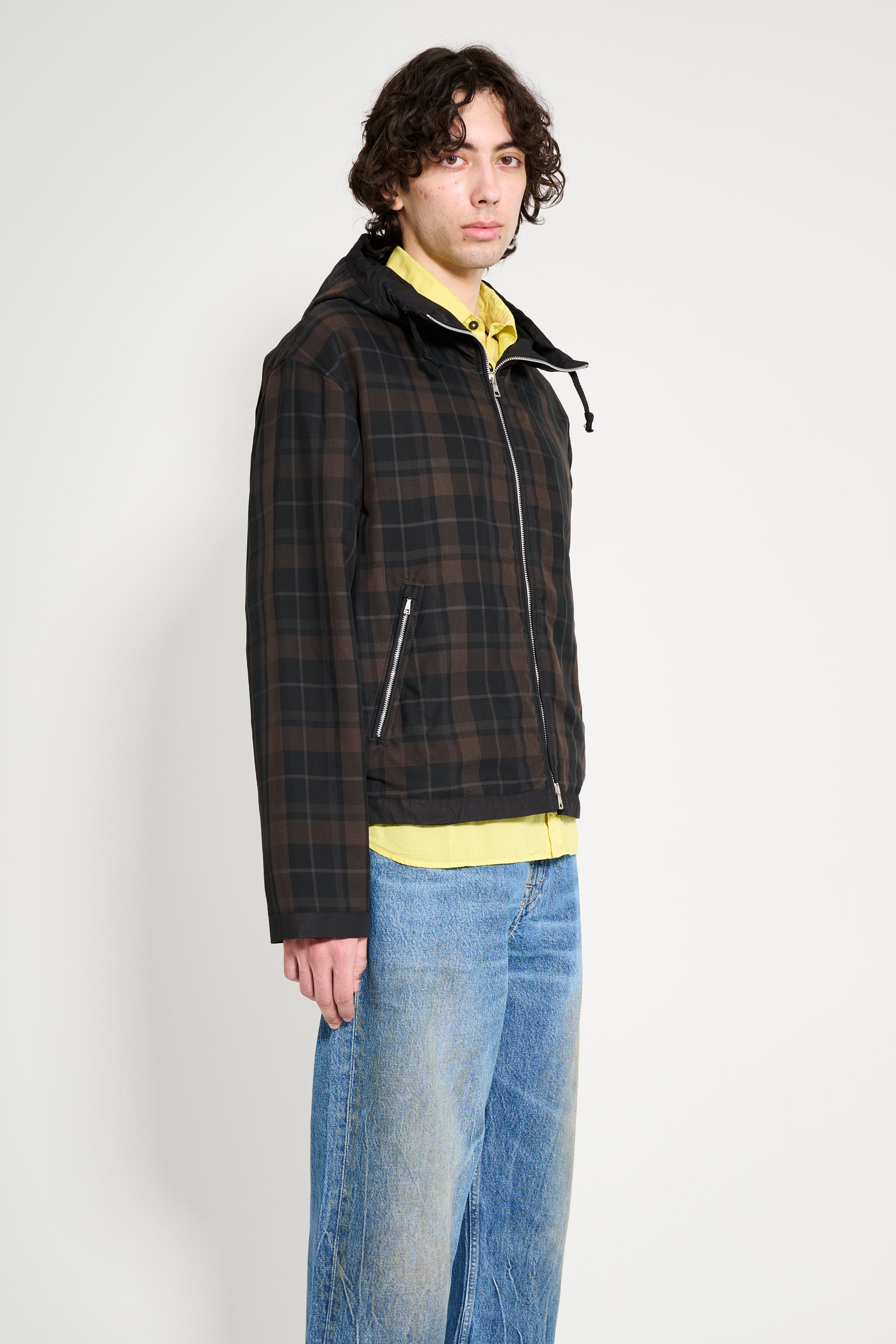 Our Legacy Riviera Jacket Black Shadow Check