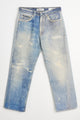 Our Legacy Third Cut Digital Denim Print Jeans Blue