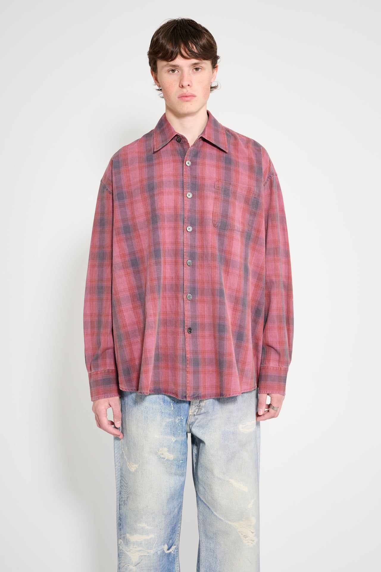 Our Legacy Borrowed Shirt Idaho Flannel Check