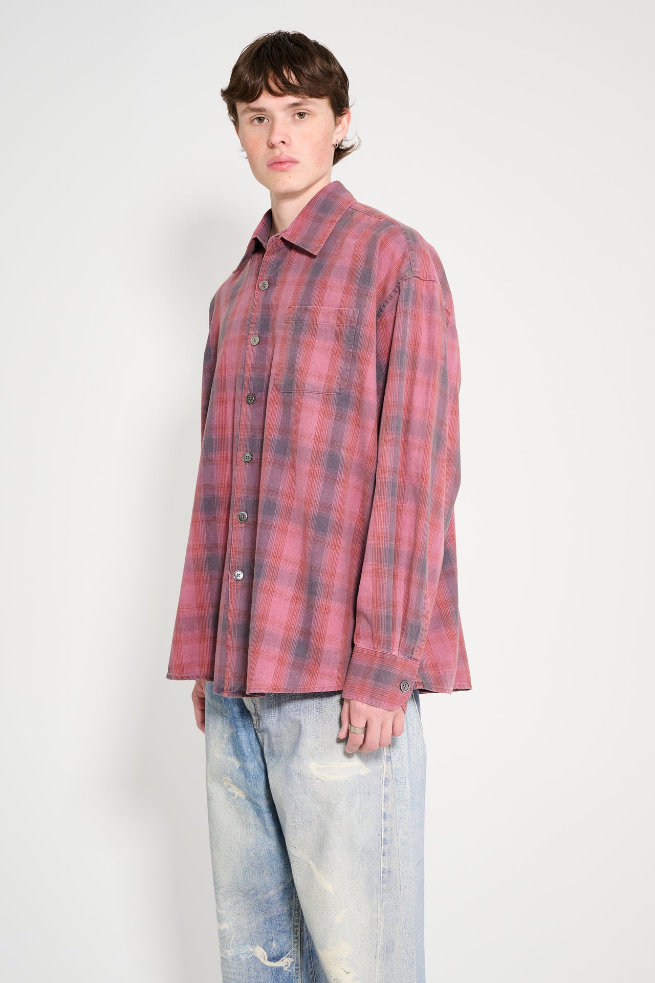 Our Legacy Borrowed Shirt Idaho Flannel Check