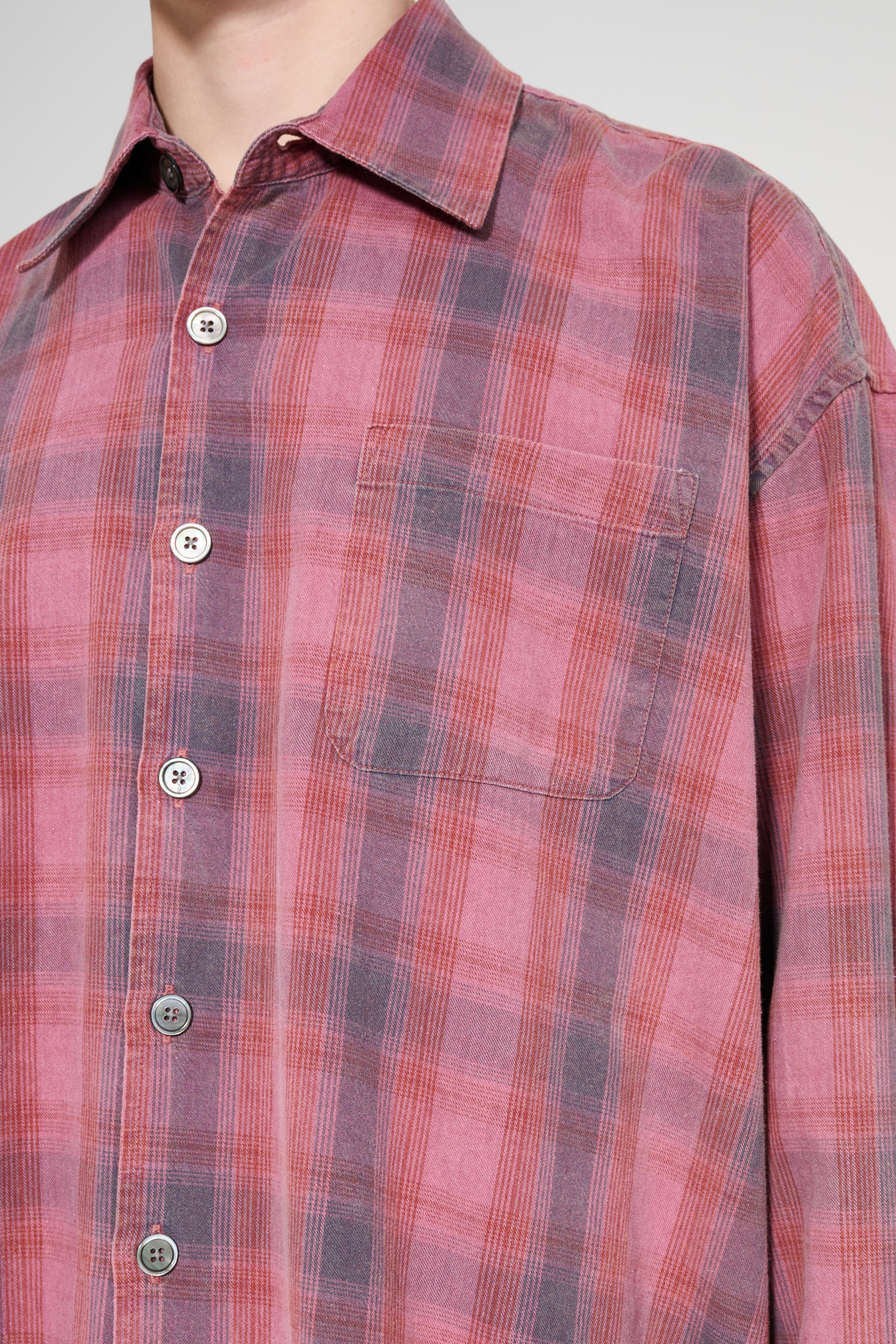 Our Legacy Borrowed Shirt Idaho Flannel Check