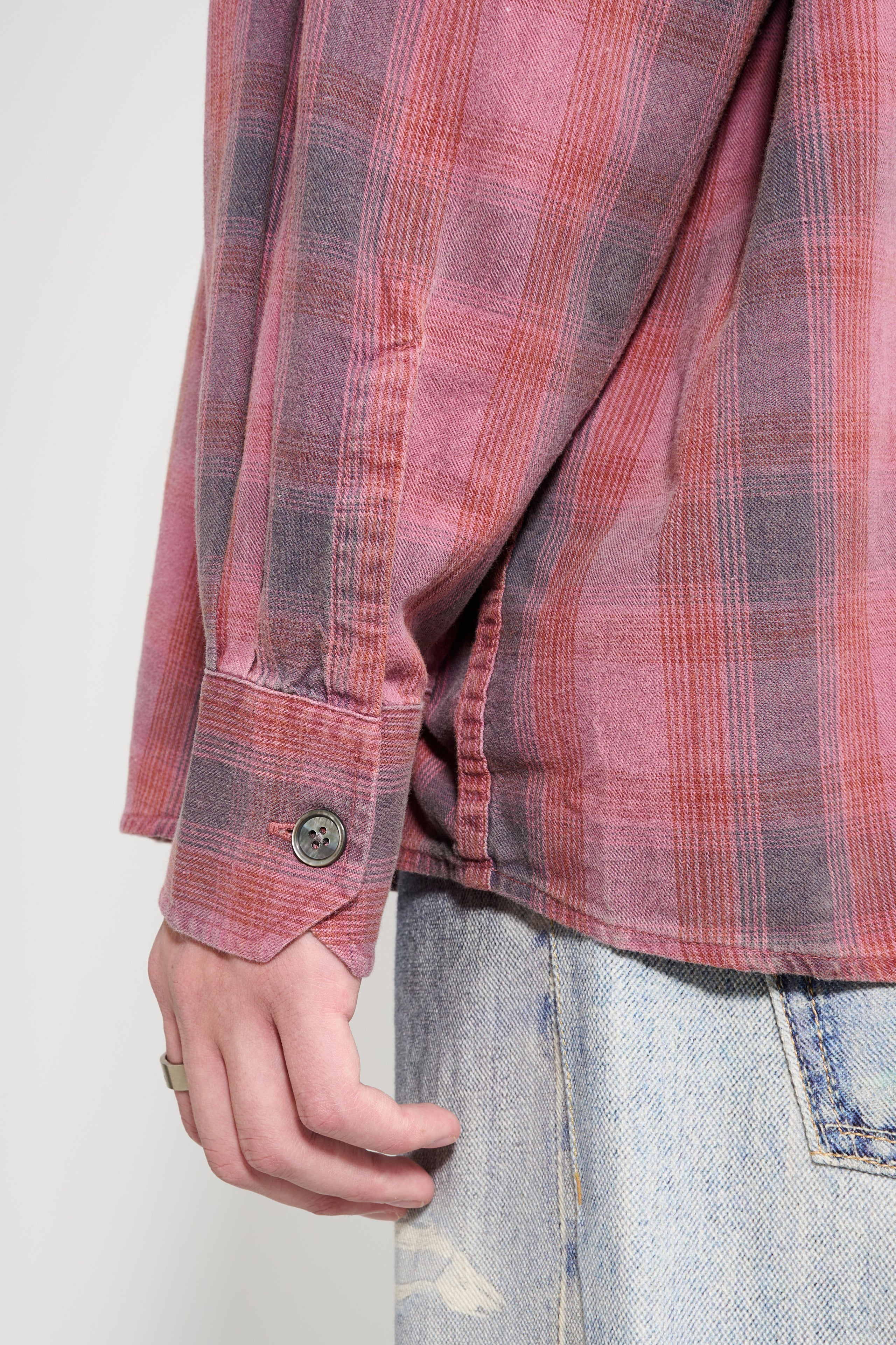 Our Legacy Borrowed Shirt Idaho Flannel Check