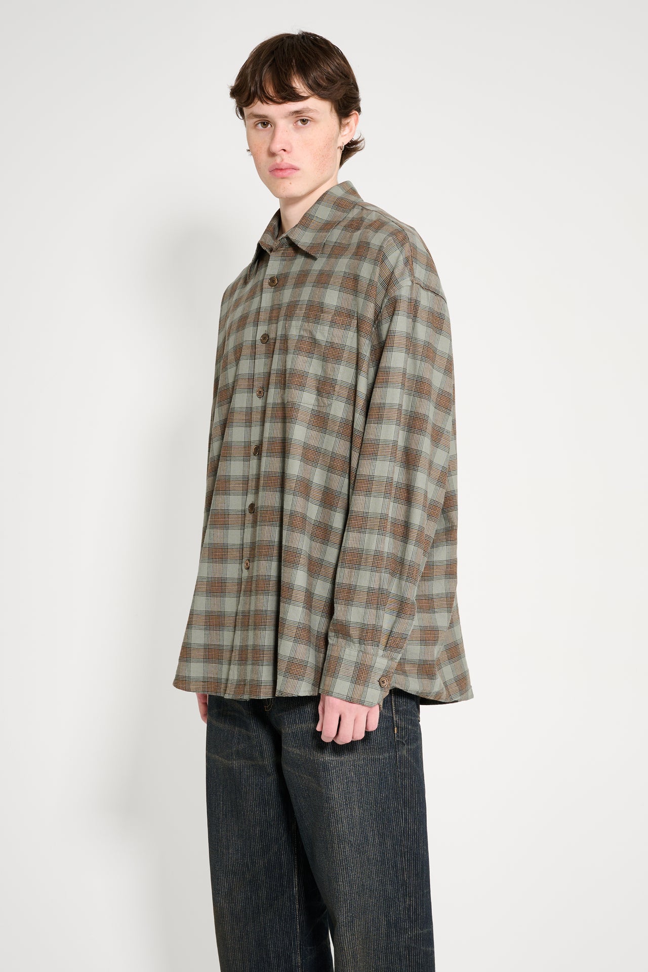 Our Legacy Borrowed Shirt Iowa Flannel Check