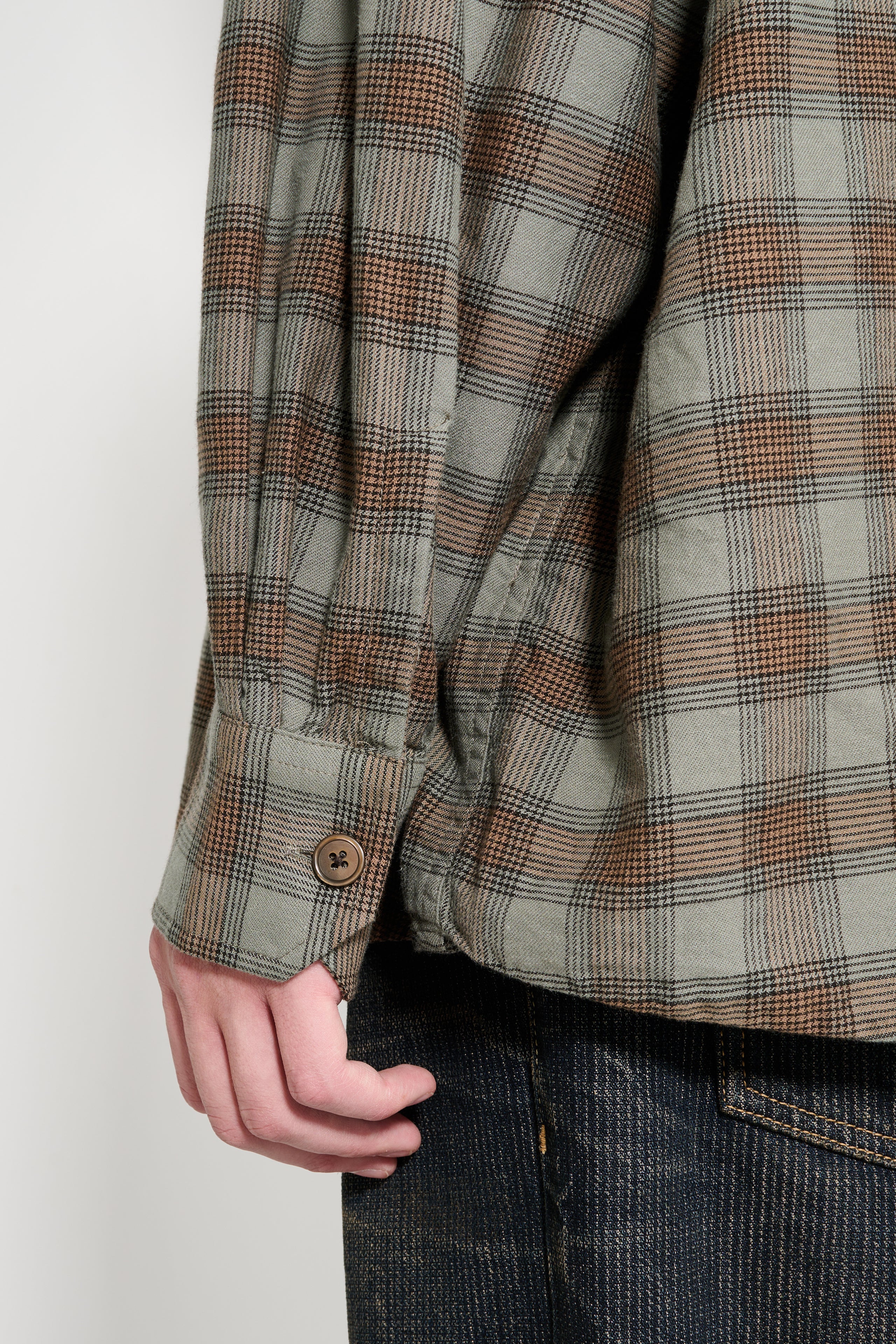 Our Legacy Borrowed Shirt Iowa Flannel Check