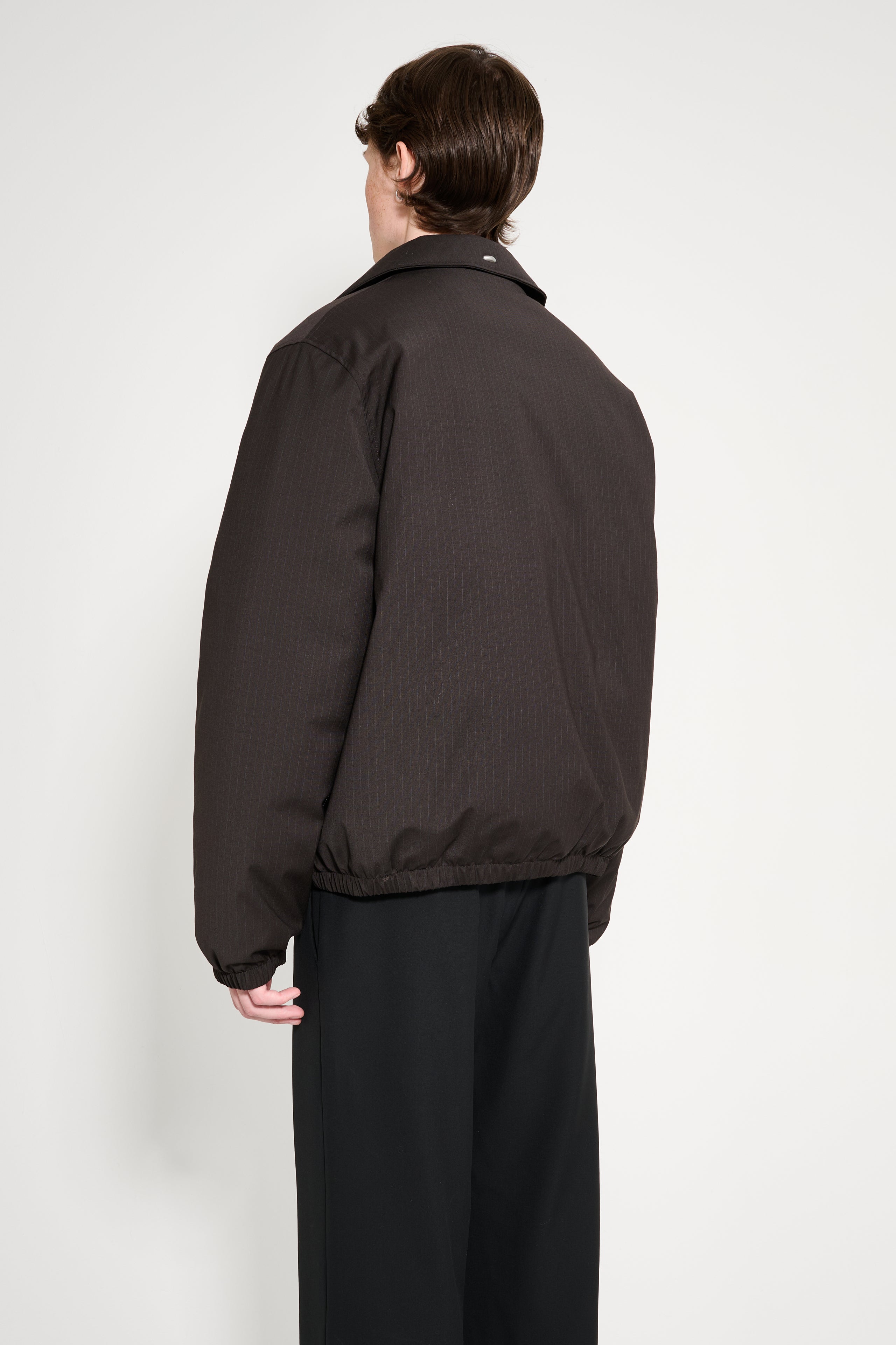 Our Legacy Avenue Puffa Churchill Stripe Membrane Wool