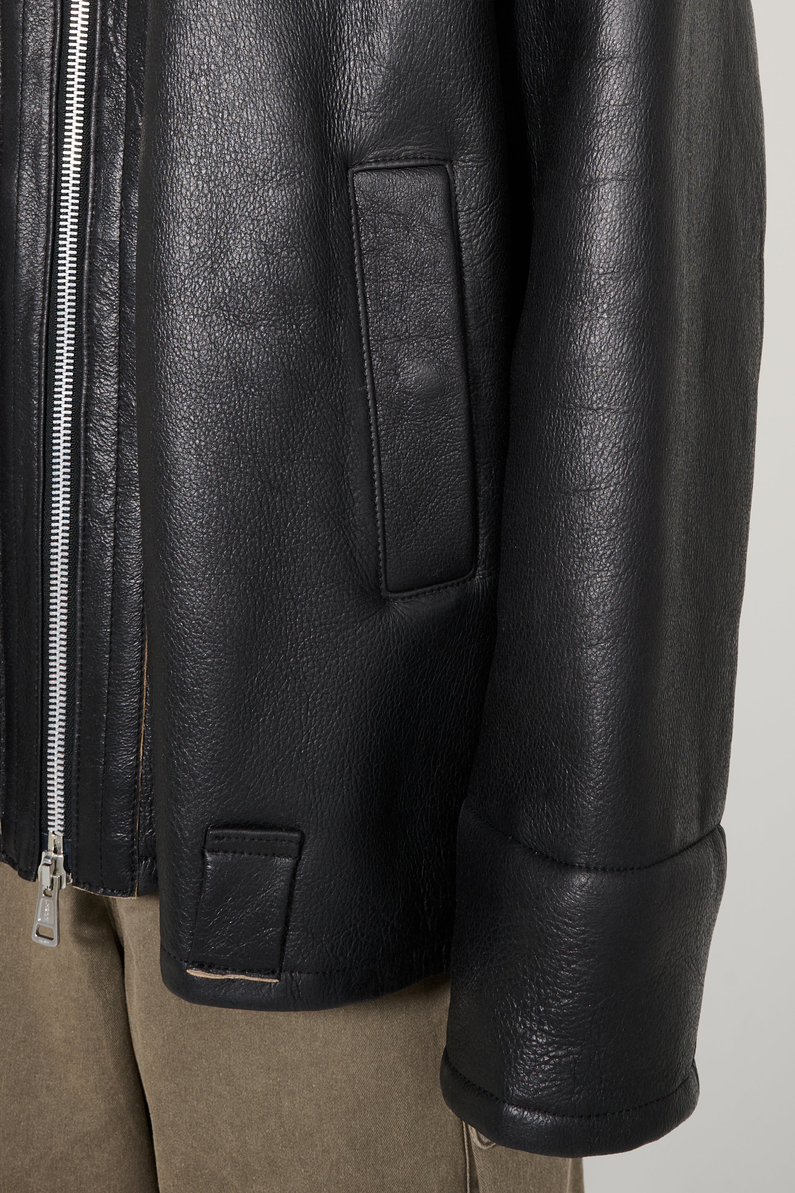Our Legacy Blizzard Jacket Natural Aviator Shearling