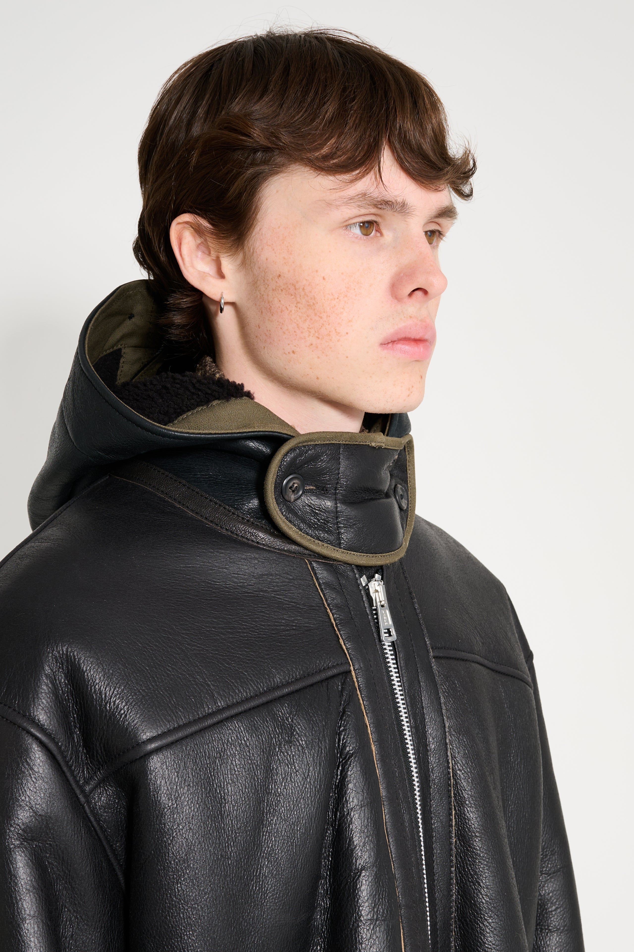 Our Legacy Blizzard Jacket Natural Aviator Shearling