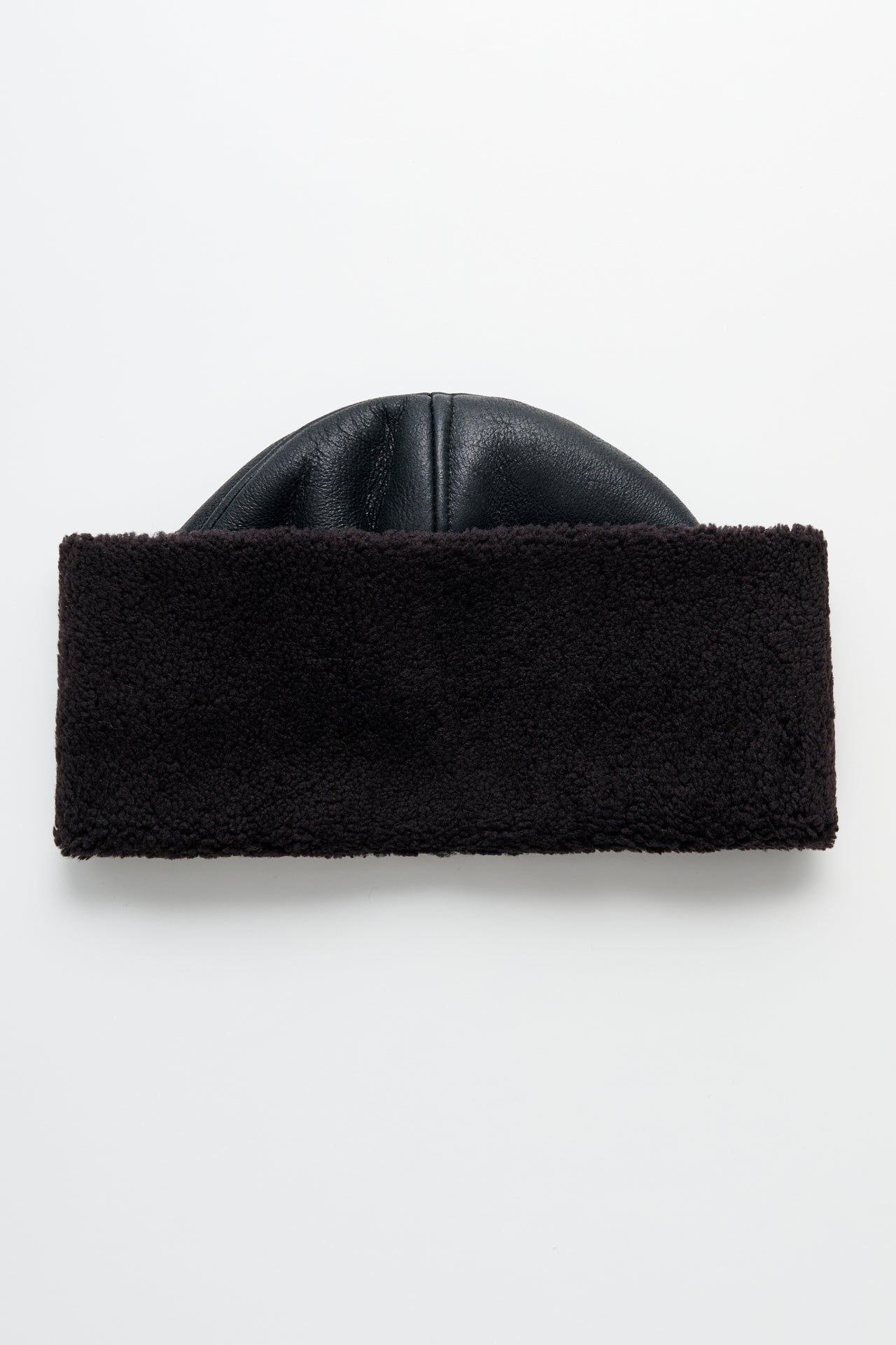 Our Legacy Blizzard Hat Dark Brown Aviator Shearling
