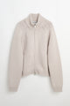 Our Legacy Ultra Zip Cardigan Bone Low Twist Merino