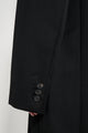 Our Legacy Robe Overcoat Onyx Black Tech Sateen