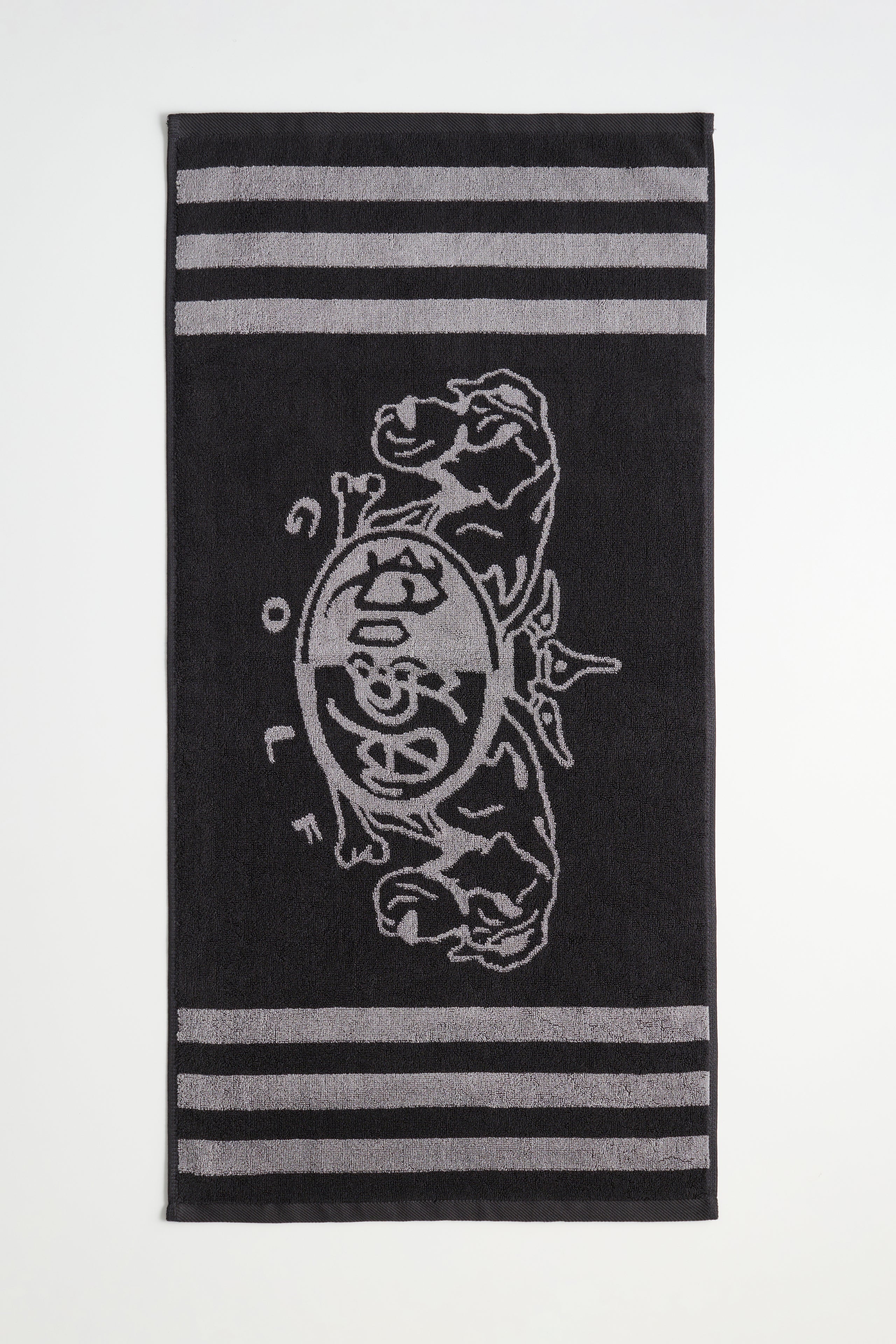 Posa Golf Logo Golf Towel Grey / Charcoal