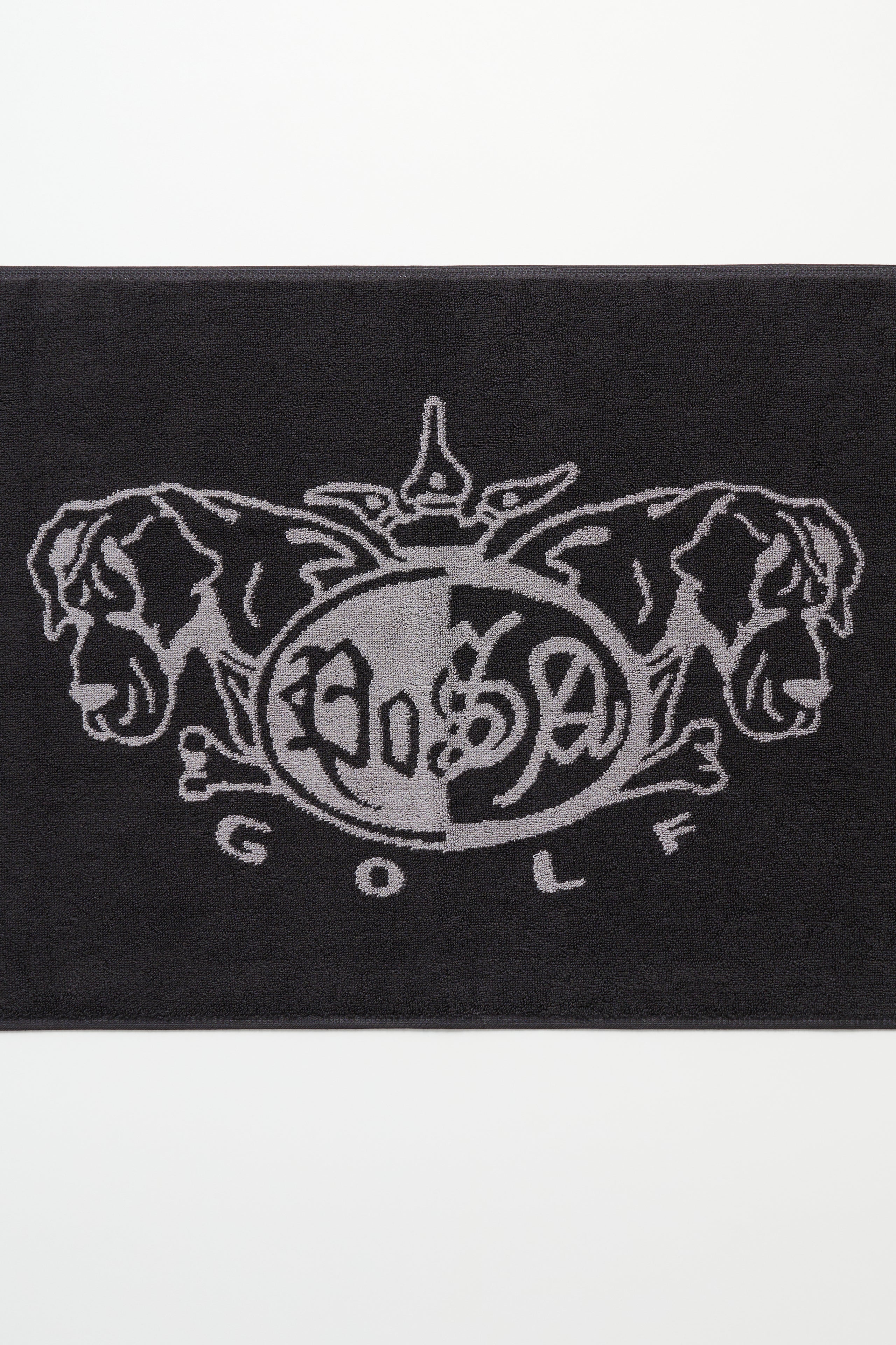 Posa Golf Logo Golf Towel Grey / Charcoal