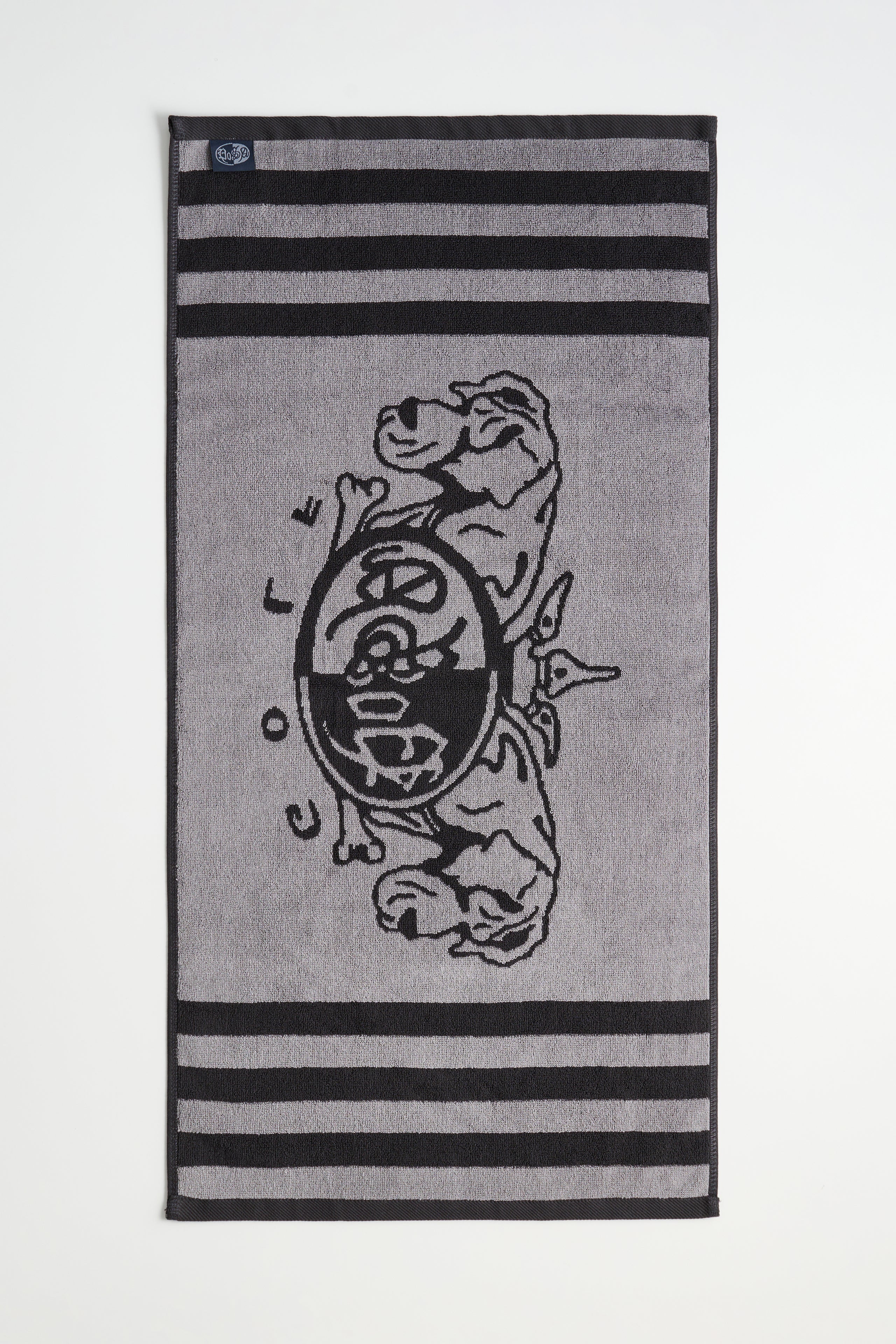 Posa Golf Logo Golf Towel Grey / Charcoal