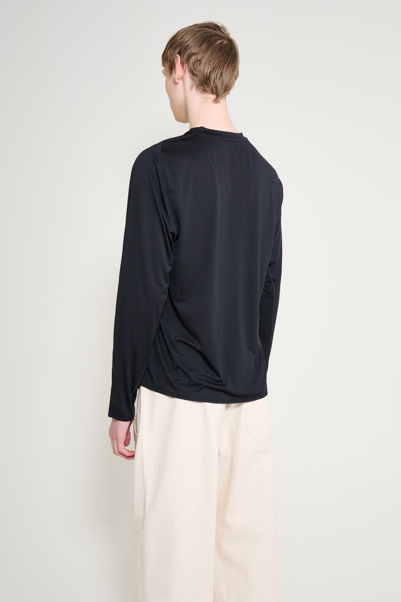 Portal Lateral Peak LS T-shirt Black Beauty