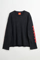 Public Possession Disco Devil Longsleeve Black Vintage Wash