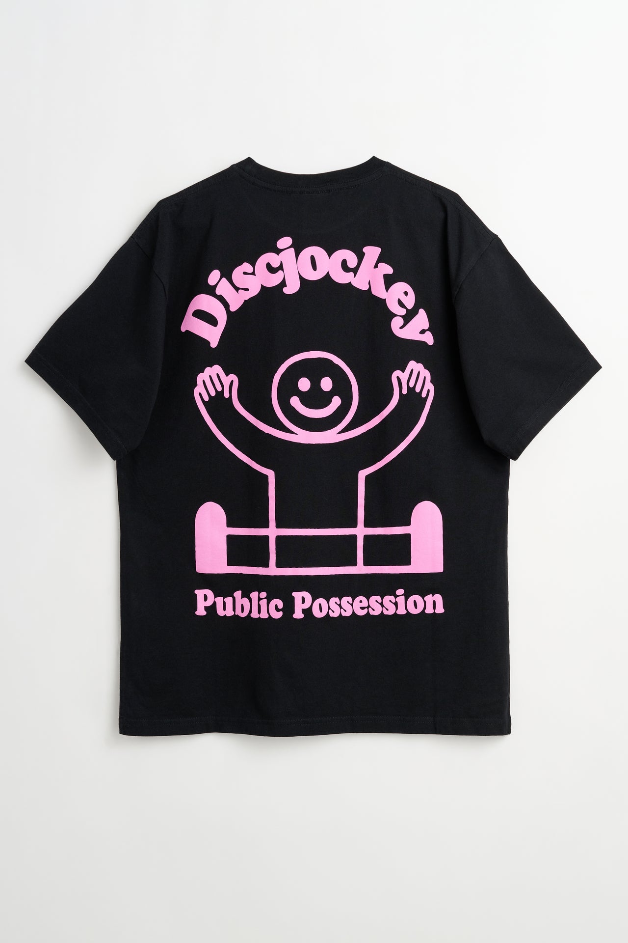 Public Possession Deejay T-shirt Black Vintage Wash