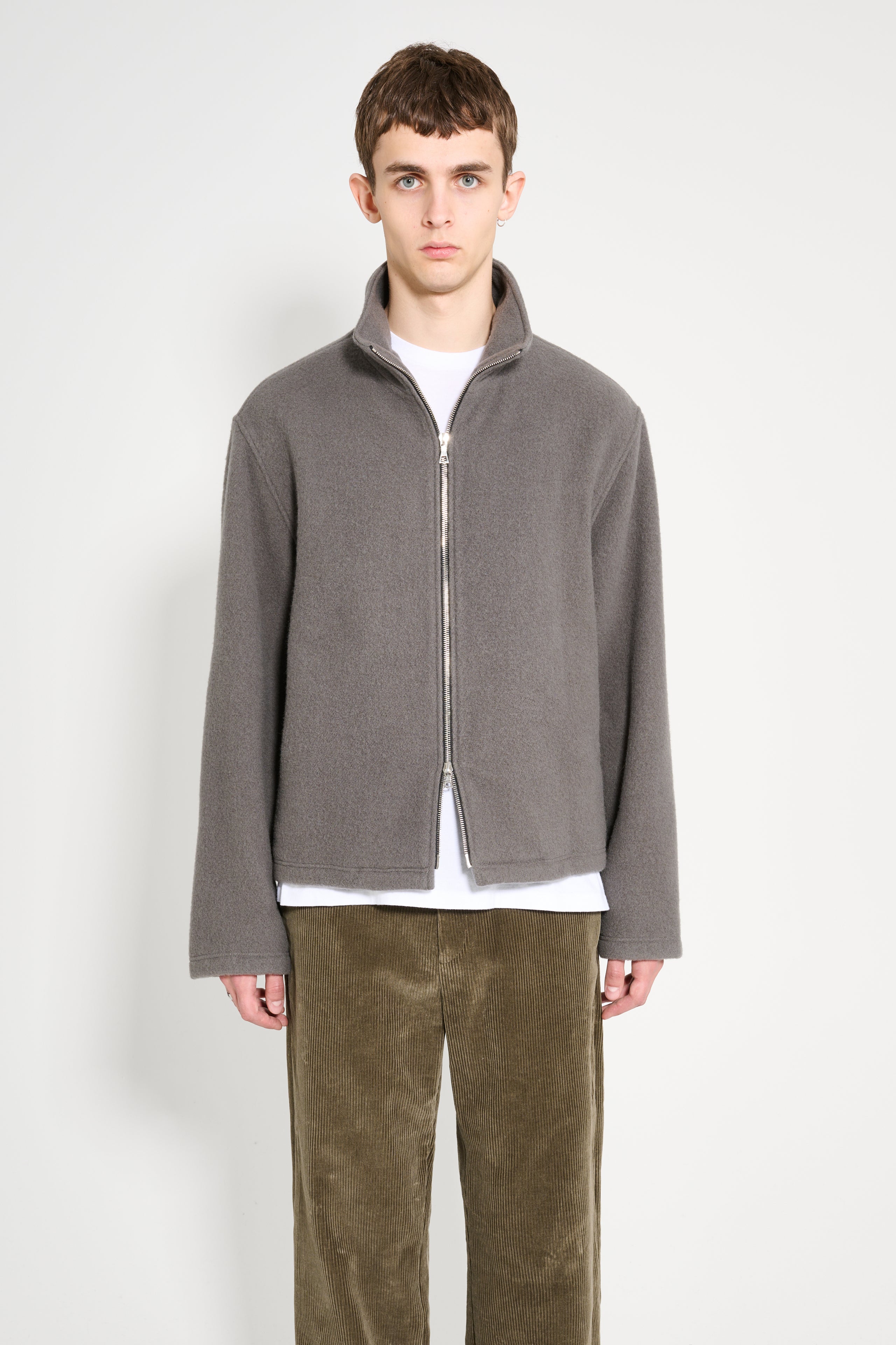 RIER Blouson Natural Fleece Castlerock