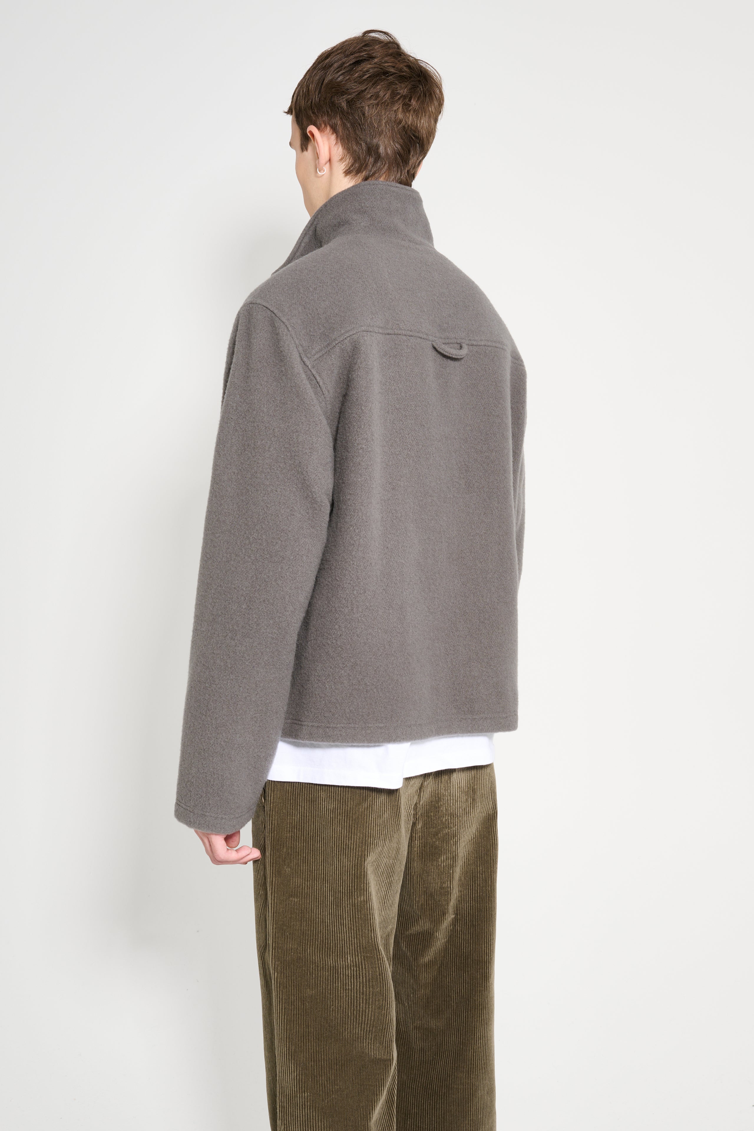 RIER Blouson Natural Fleece Castlerock