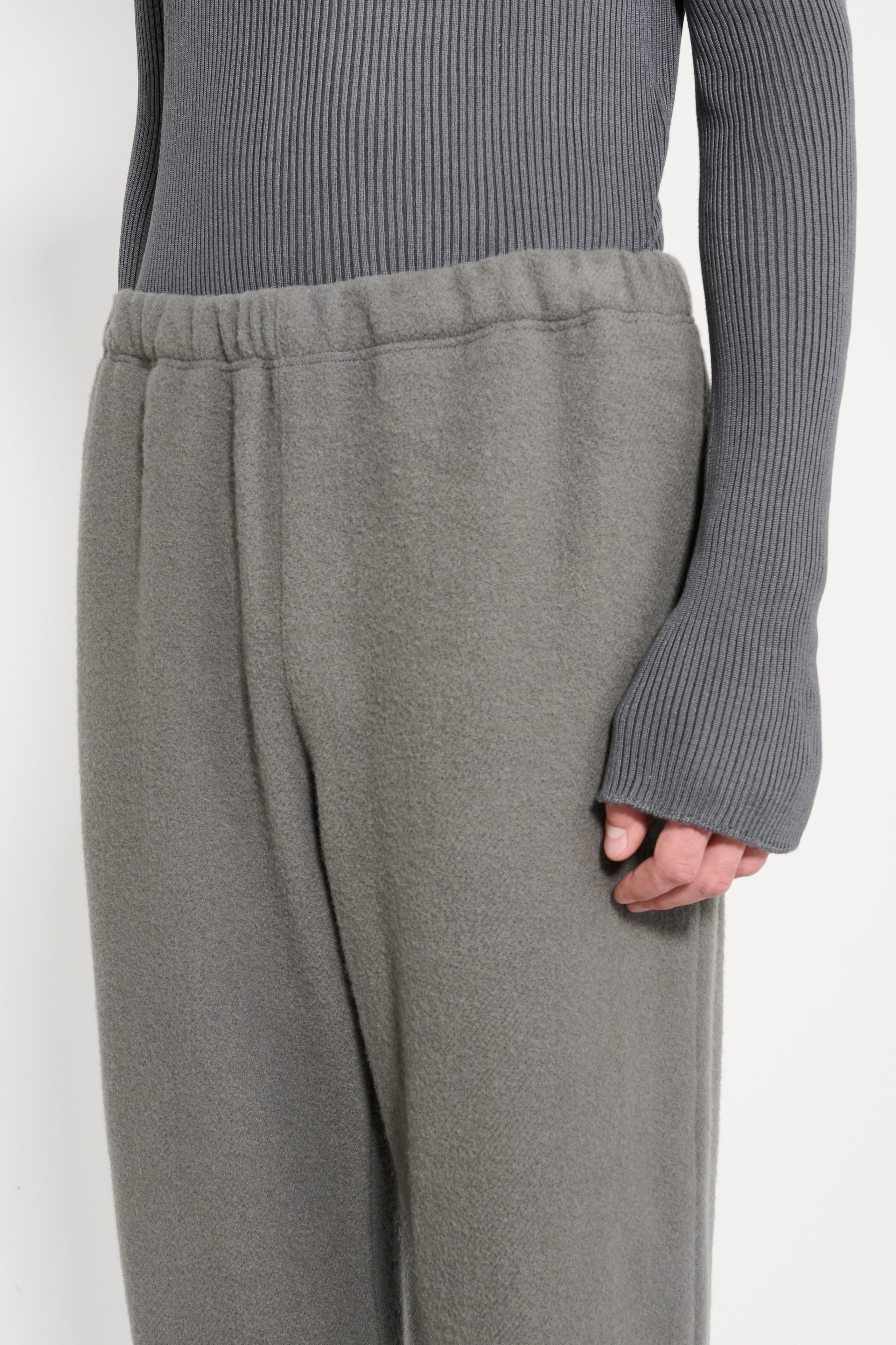 RIER Natural Fleece Trouser Castlerock