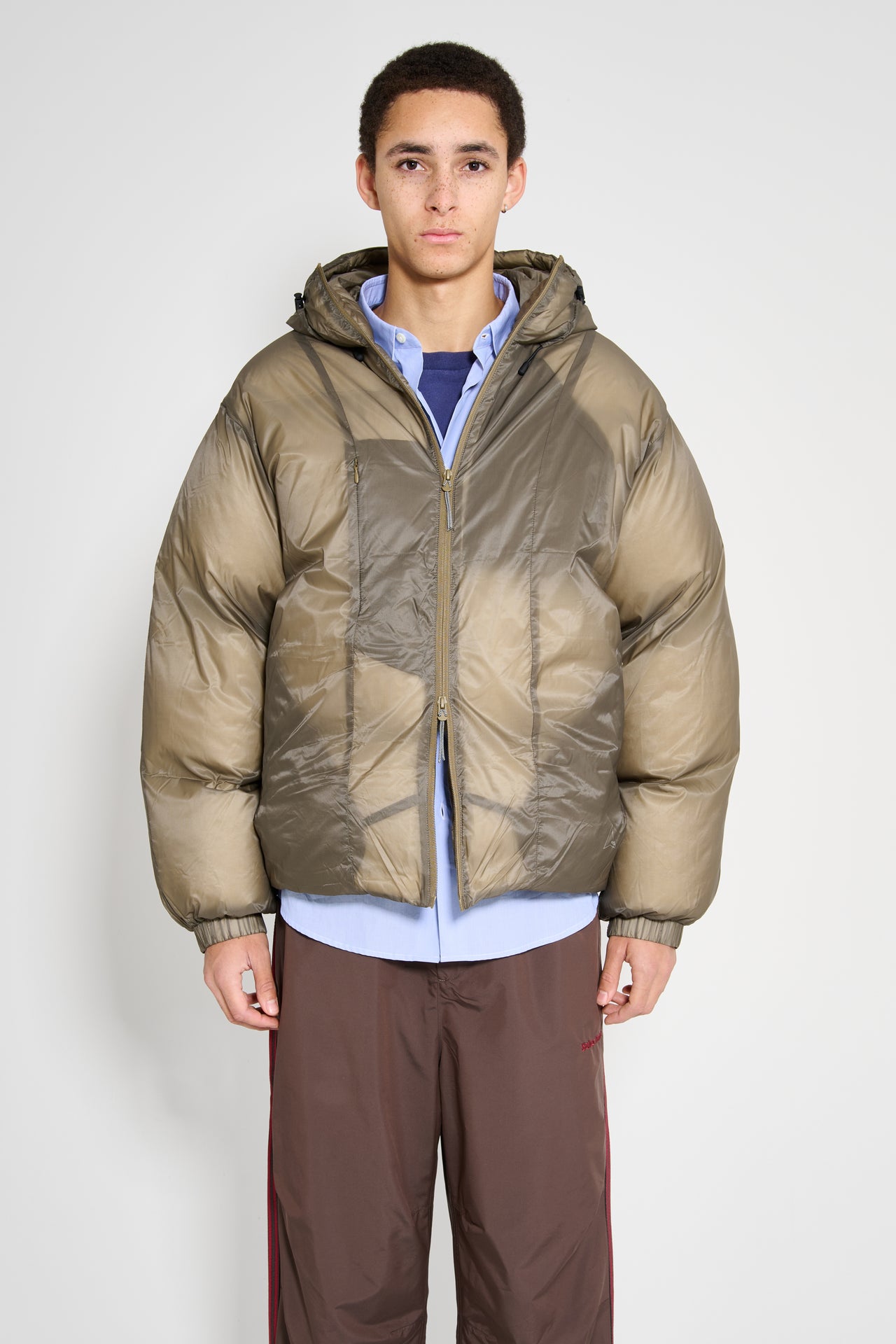 ROA Smooth Down Jacket Taupe