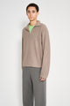 ROA Mohair Polo Taupe