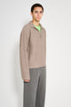 ROA Mohair Polo Taupe