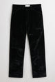 Random Identities Velvet Denim Pants Black