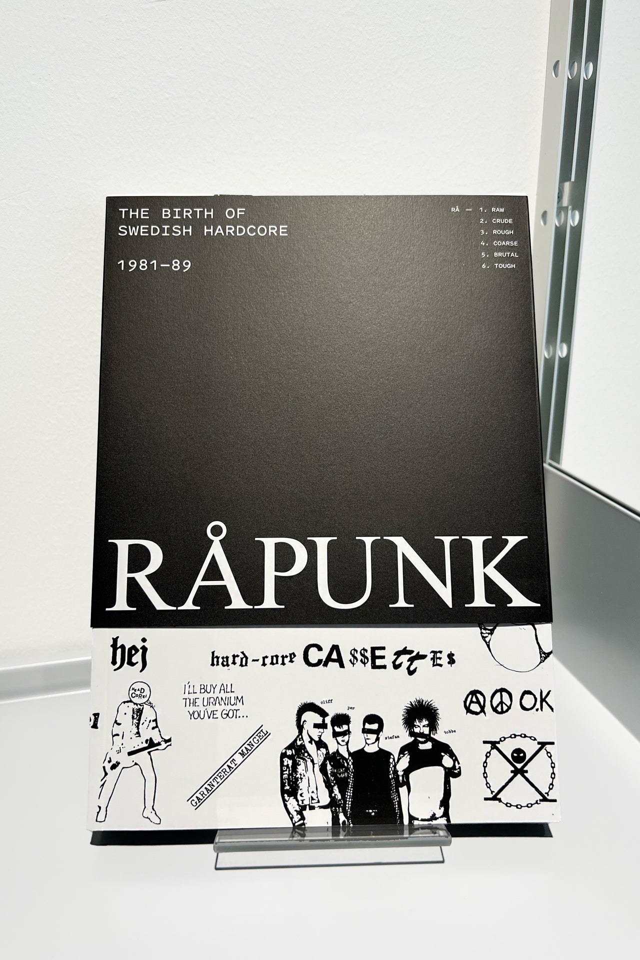 RÅPUNK, The birth of Swedish hardcore 1981-89 by NO GOOD