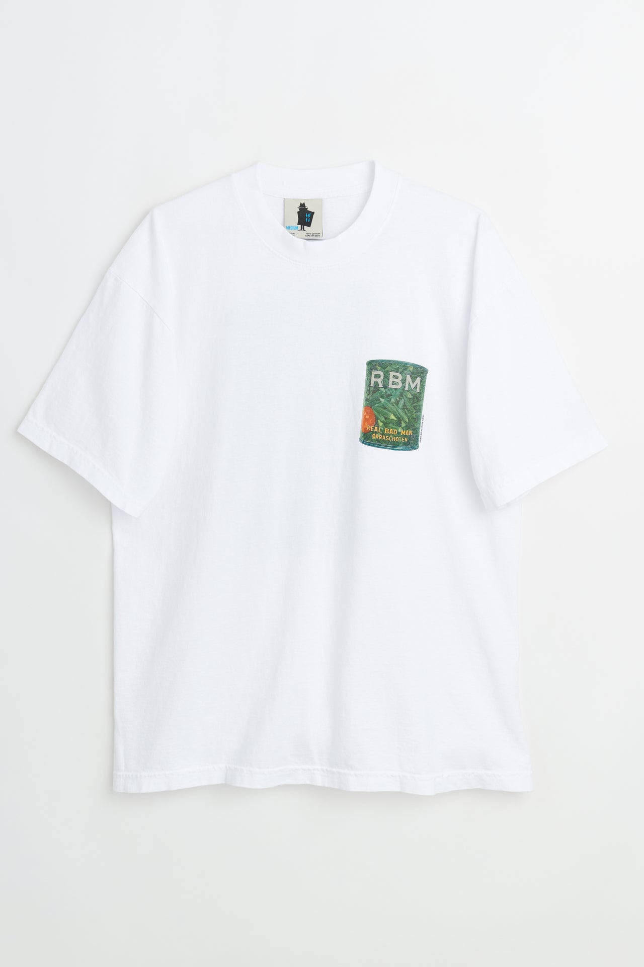 Real Bad Man Real Okra Tee White