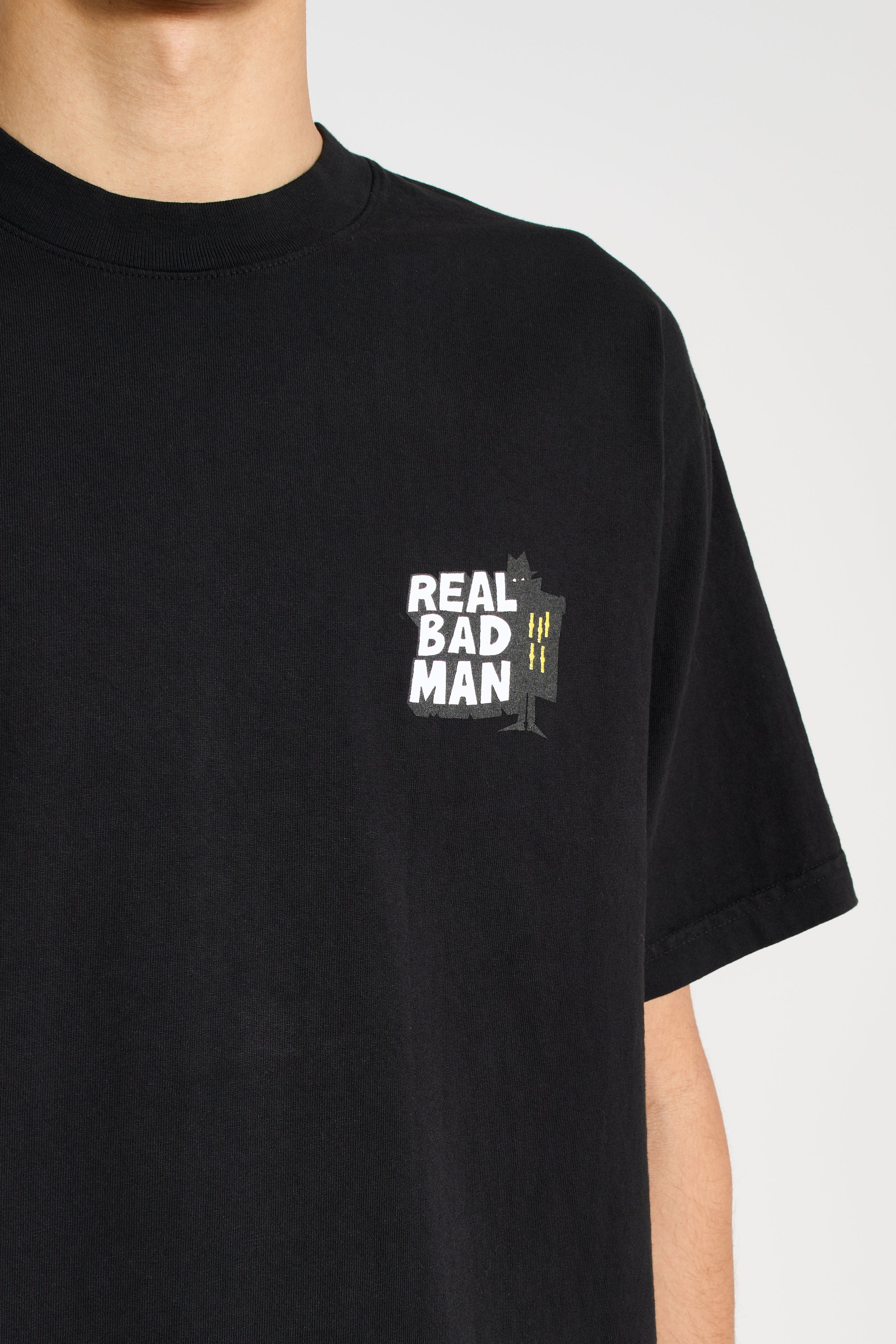 Real Bad Man Masked Men Tee Black