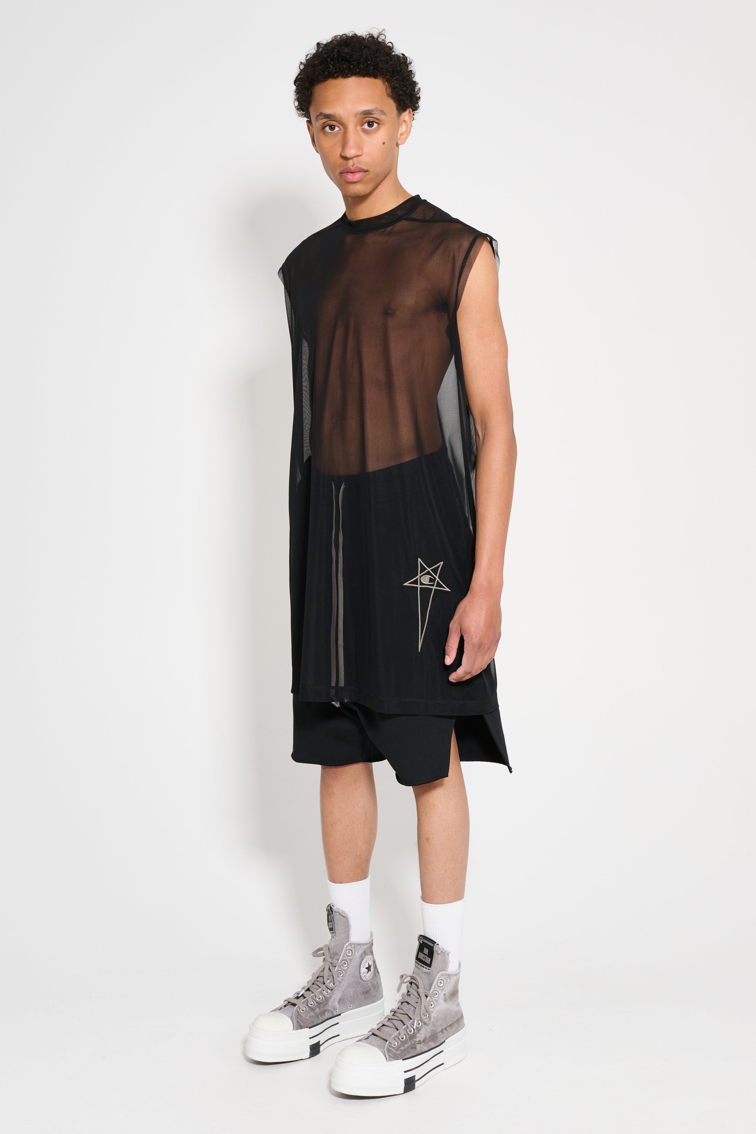 Rick Owens x Champion Tarp T-Shirt Black