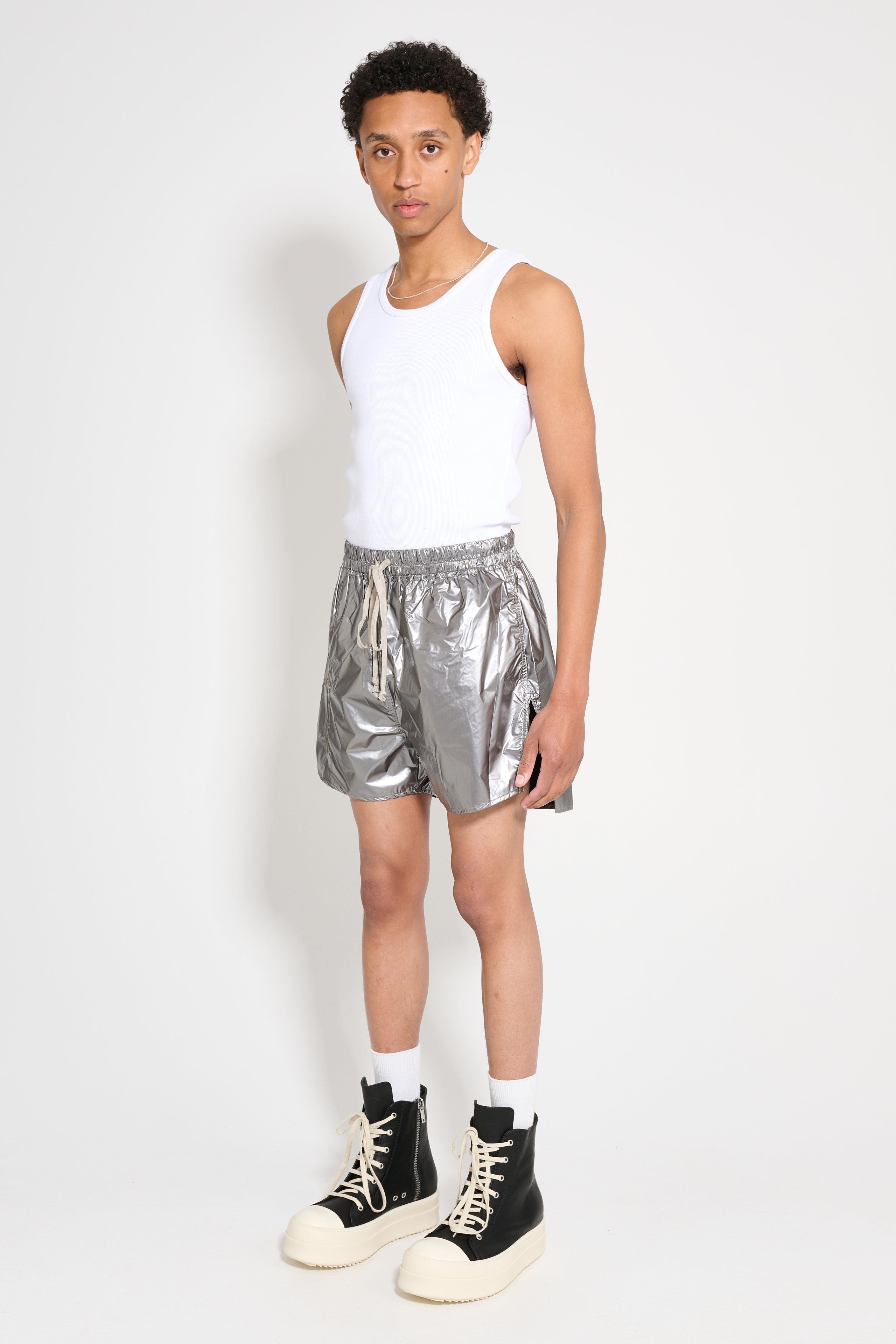 Rick Owens x Champion Dolphin Boxers Silver