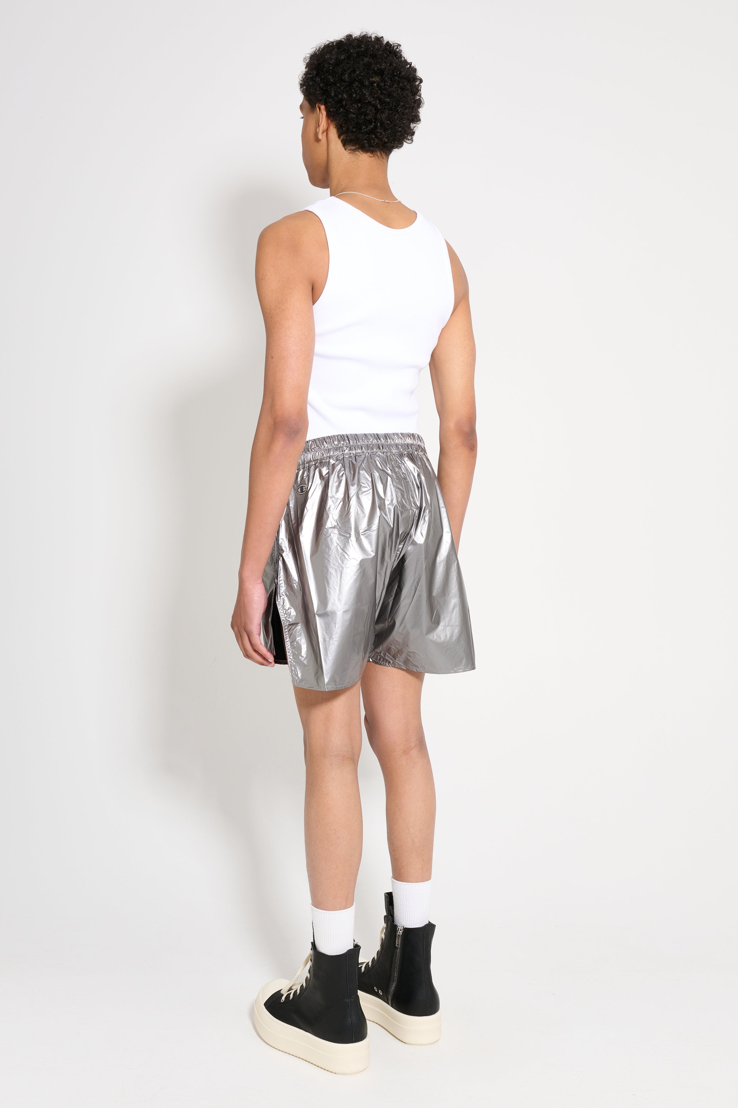 Rick Owens x Champion Dolphin Boxers Silver